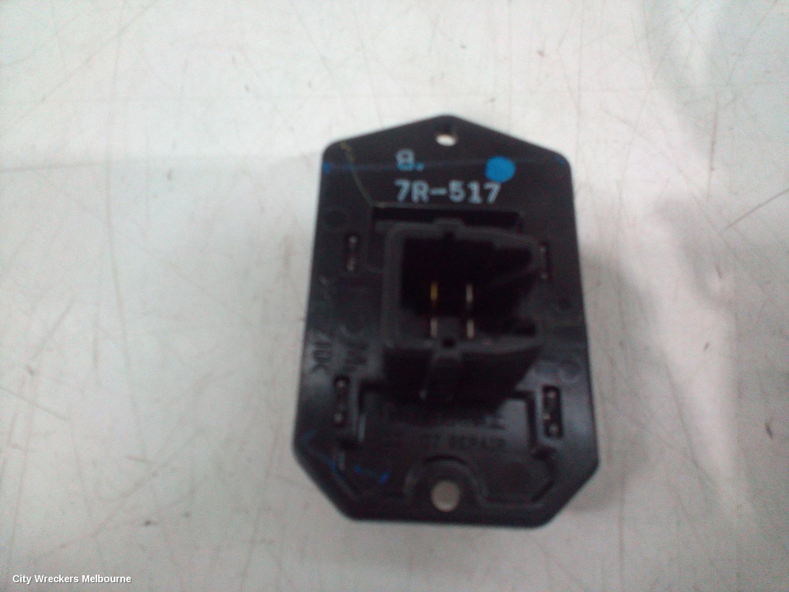 TOYOTA COROLLA FAN SPEED RESISTOR, ZRE172R, SEDAN, 12/2013 - 06/2019