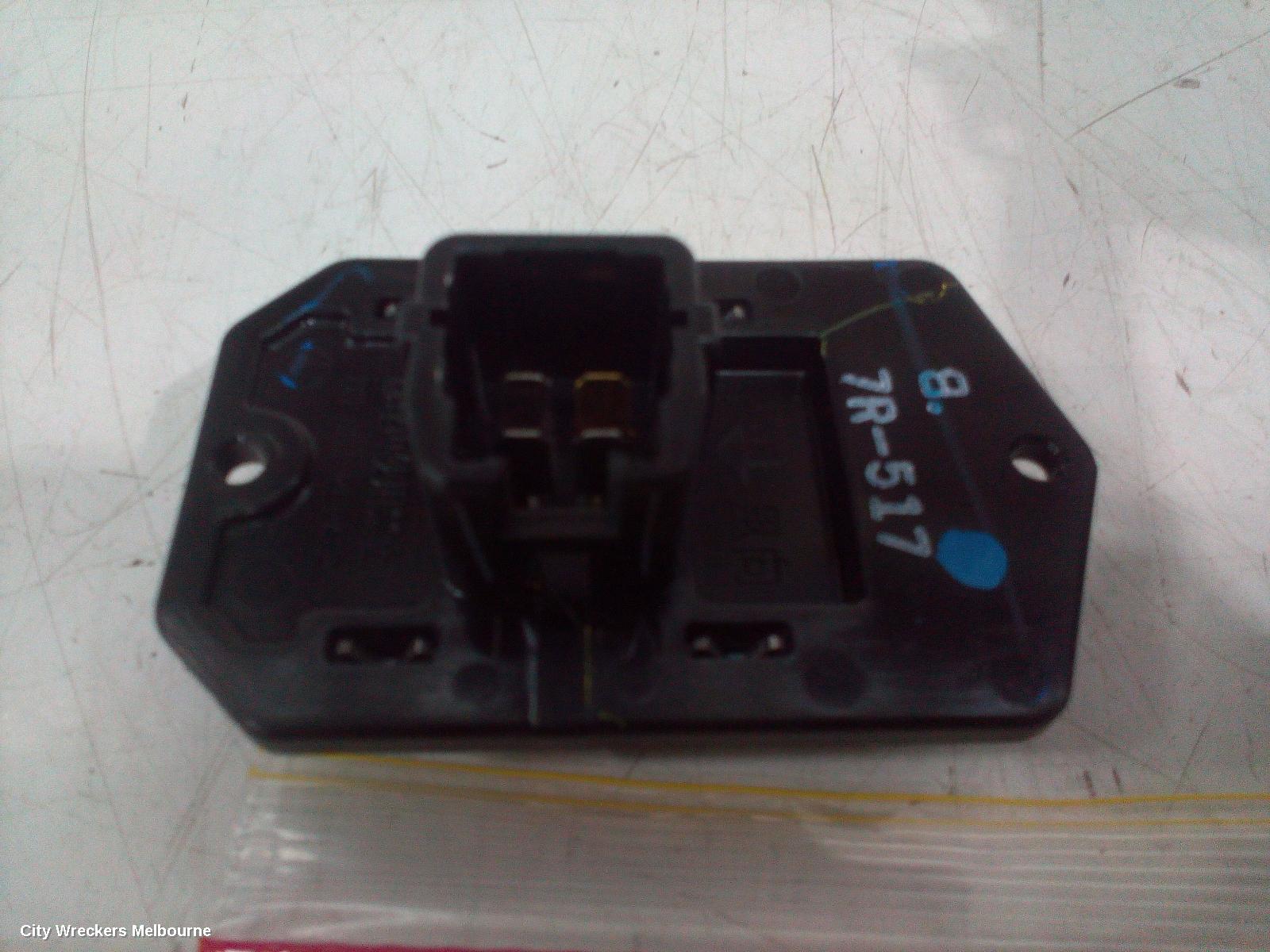 TOYOTA COROLLA FAN SPEED RESISTOR, ZRE172R, SEDAN, 12/2013 - 06/2019