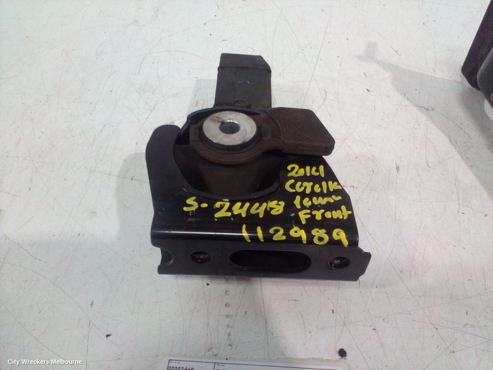 TOYOTA COROLLA MOUNT, ZRE172R FRONT ENGINE FWD AUTO 12/2013 - 06/2019