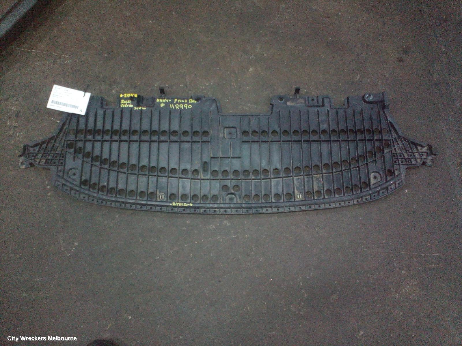 TOYOTA COROLLA, ZRE172R, SEDAN, 12/2013 - 06/2019, UNDER BAR TRAY: 112990