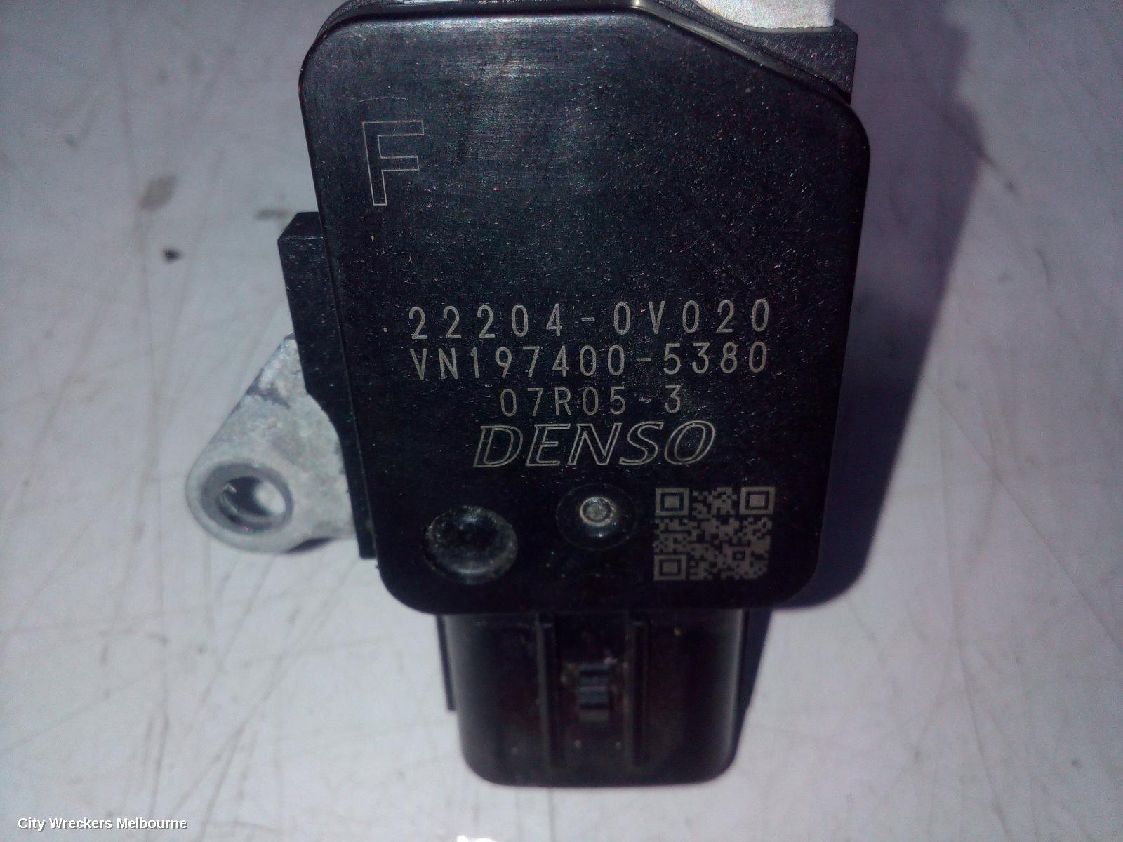 TOYOTA COROLLA AIR FLOW METER, 1.8, 2ZR-FE, ZRE172/20182R, 10/2012 - 06/2019