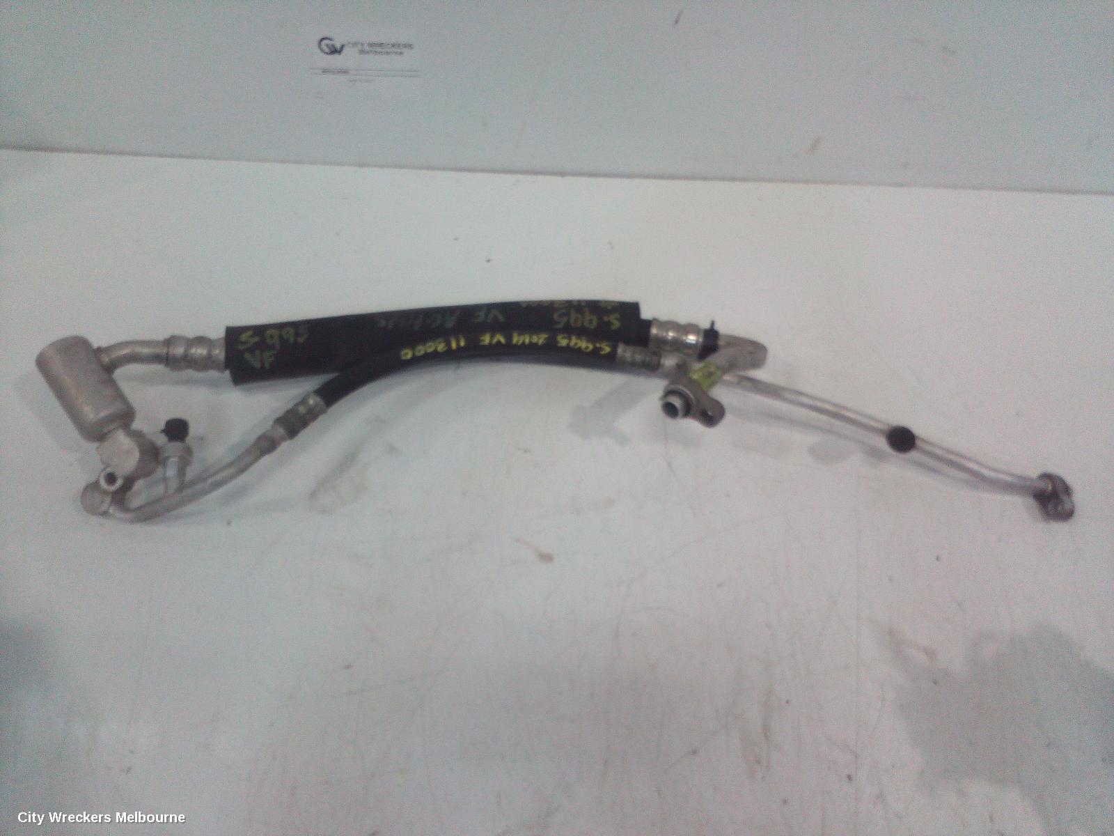 HOLDEN COMMODORE A/C HOSES, PETROL, 3.0, LFW, COMPRESSOR TO CONDENSER, VF, 05/2013 - 12/2017