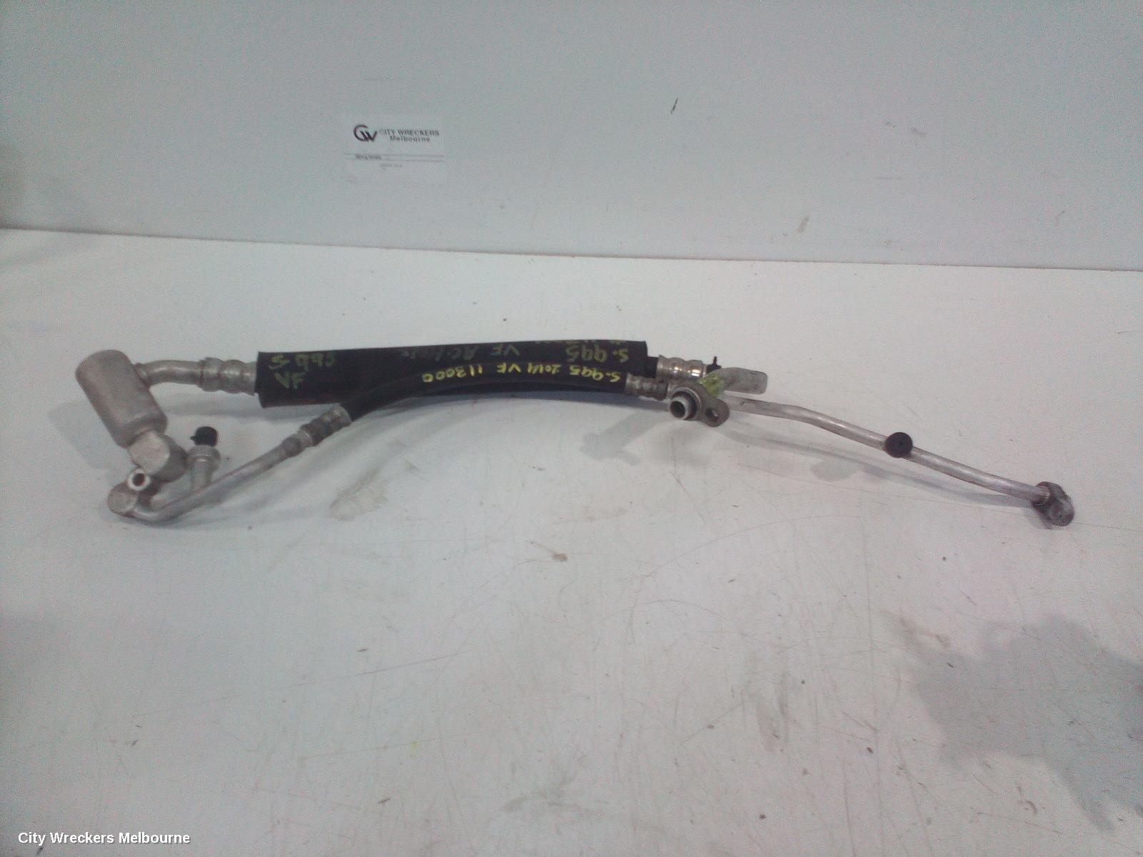 HOLDEN COMMODORE A/C HOSES, PETROL, 3.0, LFW, COMPRESSOR TO CONDENSER, VF, 05/2013 - 12/2017