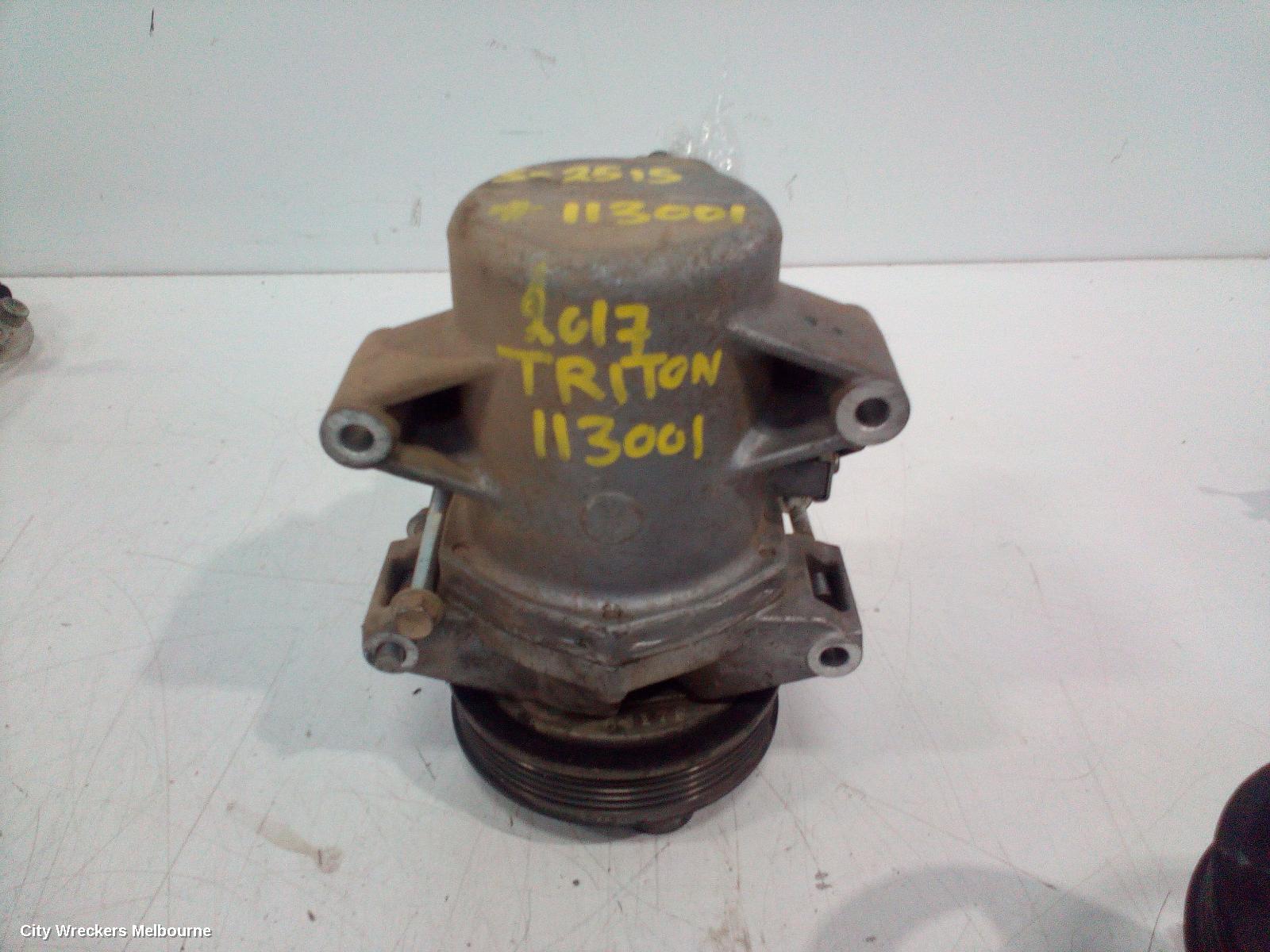 MITSUBISHI TRITON A/C COMPRESSOR, MQ-MR, 2.4, 4N15, DIESEL, 03/2015 ONWARDS