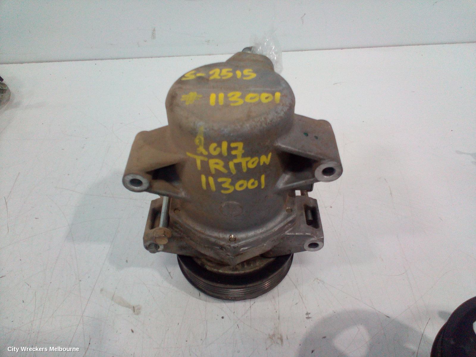 MITSUBISHI TRITON A/C COMPRESSOR, MQ-MR, 2.4, 4N15, DIESEL, 03/2015 ONWARDS