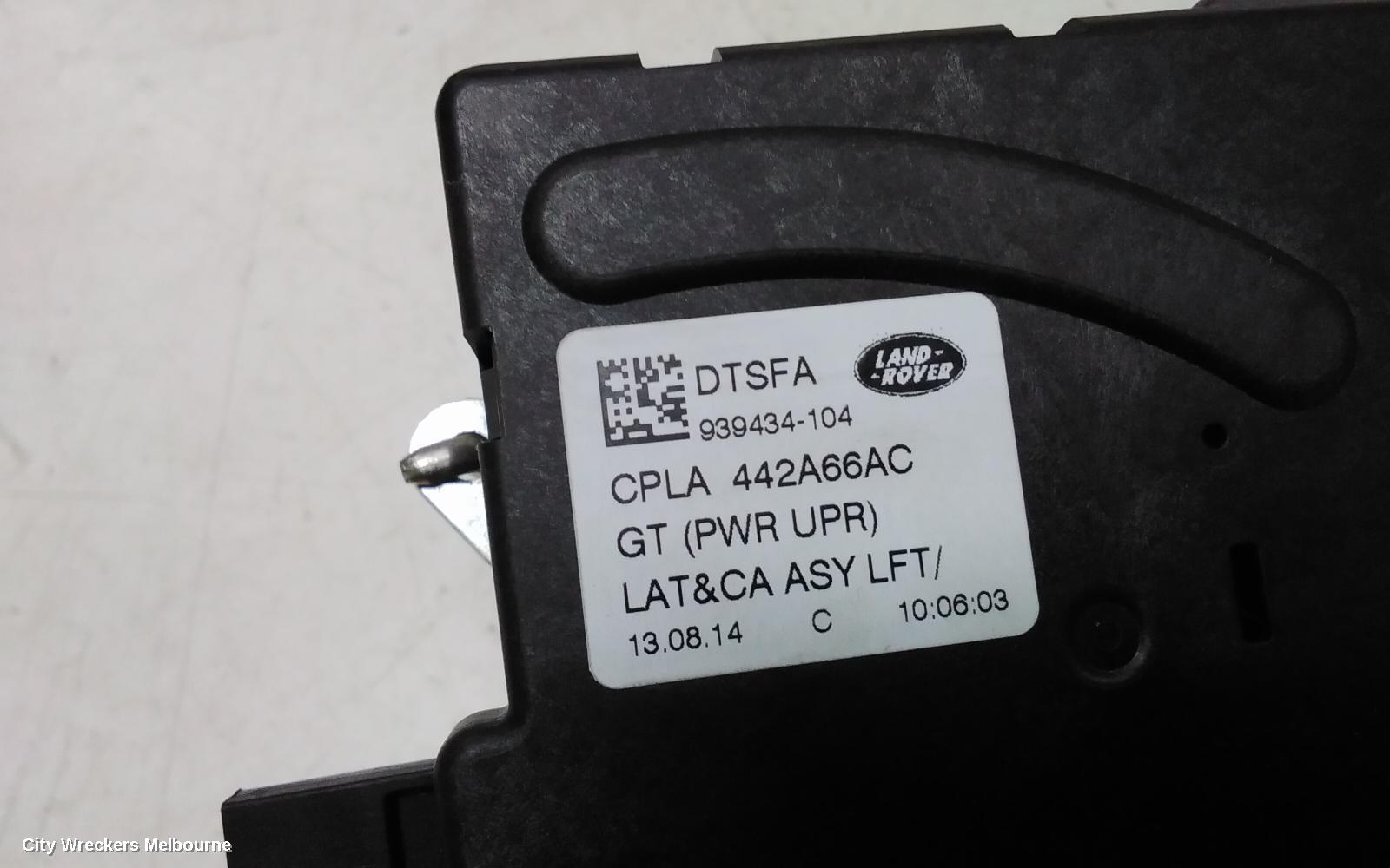 LAND ROVER RANGEROVER SPORT DOOR/BOOT/GATE LOCK, TAILGATE LOCK, L494, 06/2013 - 04/2022