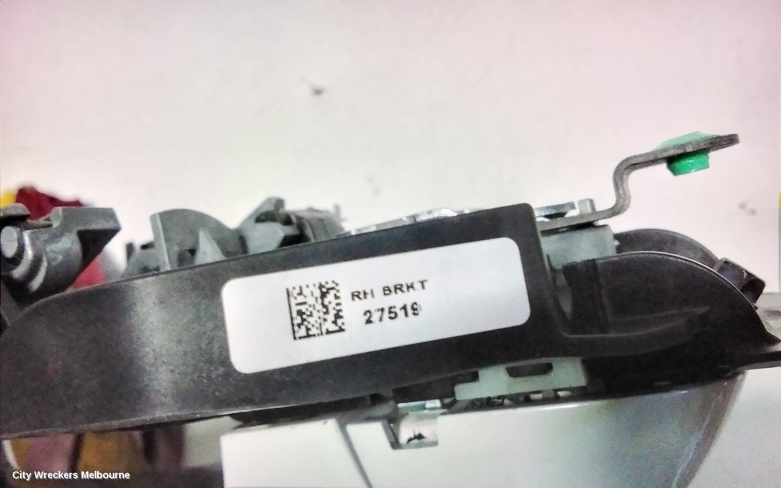 HOLDEN EQUINOX DOOR HANDLE, OUTER, RH FRONT, LS/LT, EQ, 09/2017 - 12/2020