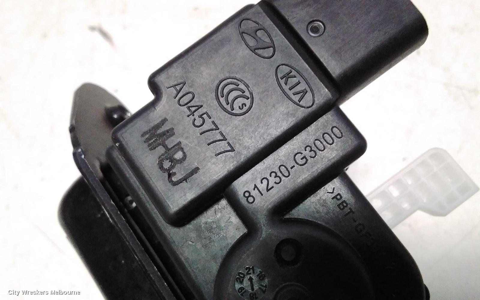 HYUNDAI I30 DOOR/BOOT/GATE LOCK, TAILGATE LOCK, POWER, PD, HATCH (S. KOREA VIN KMHH), STANDARD TYPE, 03/2017 ONWARDS