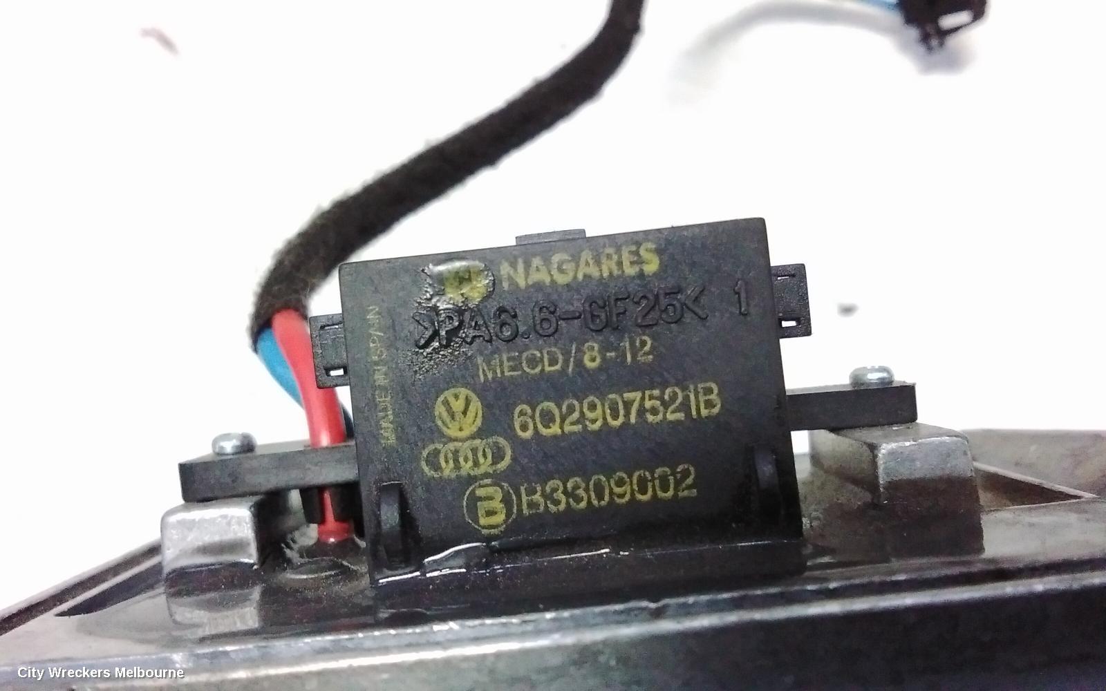 VOLKSWAGEN POLO FAN SPEED RESISTOR, CLIMATE CONTROL TYPE, 6R, 05/2010 - 09/2017
