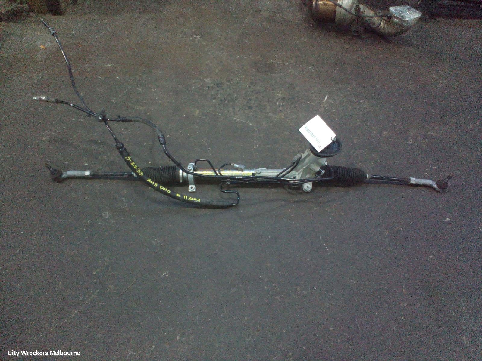 VOLKSWAGEN POLO STEERING BOX/RACK, 6R, GTI, 05/2010 - 05/2014