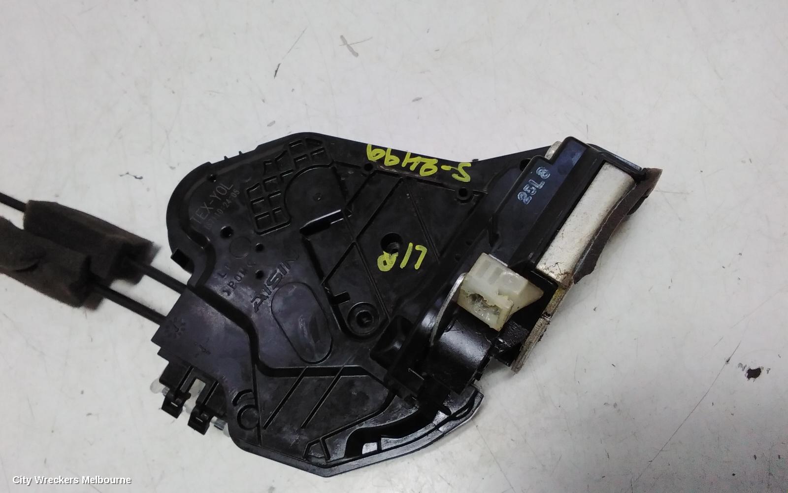 HONDA CIVIC DOOR/BOOT/GATE LOCK, LEFT REAR DOOR LOCK, SEDAN/HATCH, 10TH GEN, 05/2016 - 08/2021