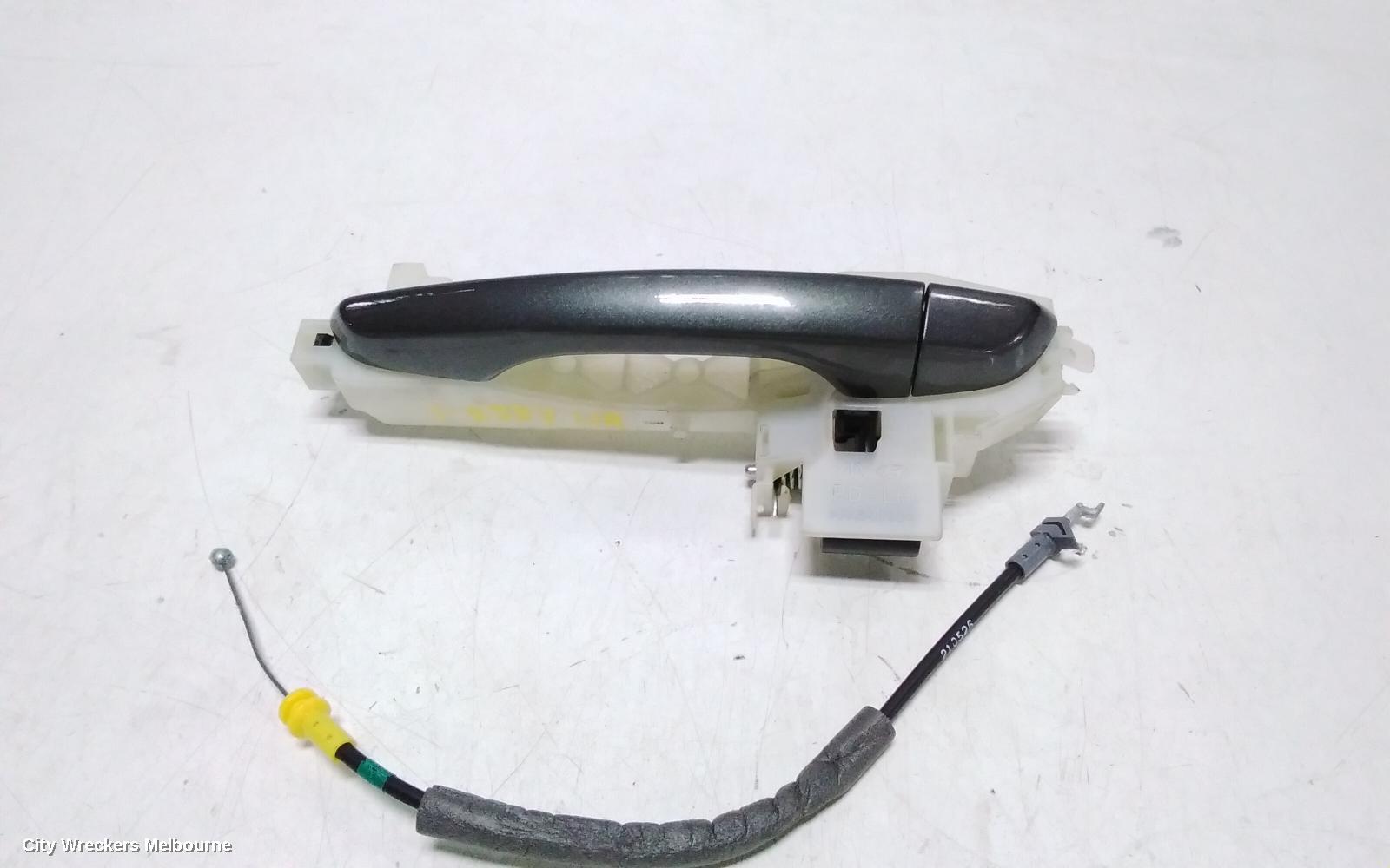 HYUNDAI I30 DOOR HANDLE, OUTER, LH REAR, NON KEYLESS ENTRY TYPE, COLOUR CODED, PD, 03/2017 ONWARDS