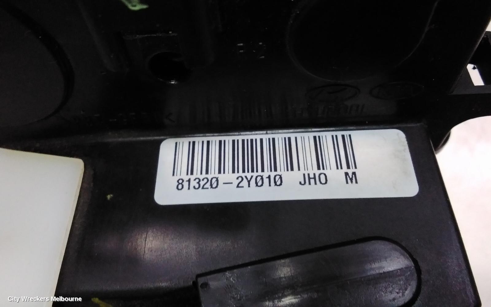 HYUNDAI IX35 DOOR/BOOT/GATE LOCK, RIGHT FRONT DOOR LOCK, LM SERIES, SLOVAKIAN BUILT (VIN TMAJ), 10/2012 - 01/2016