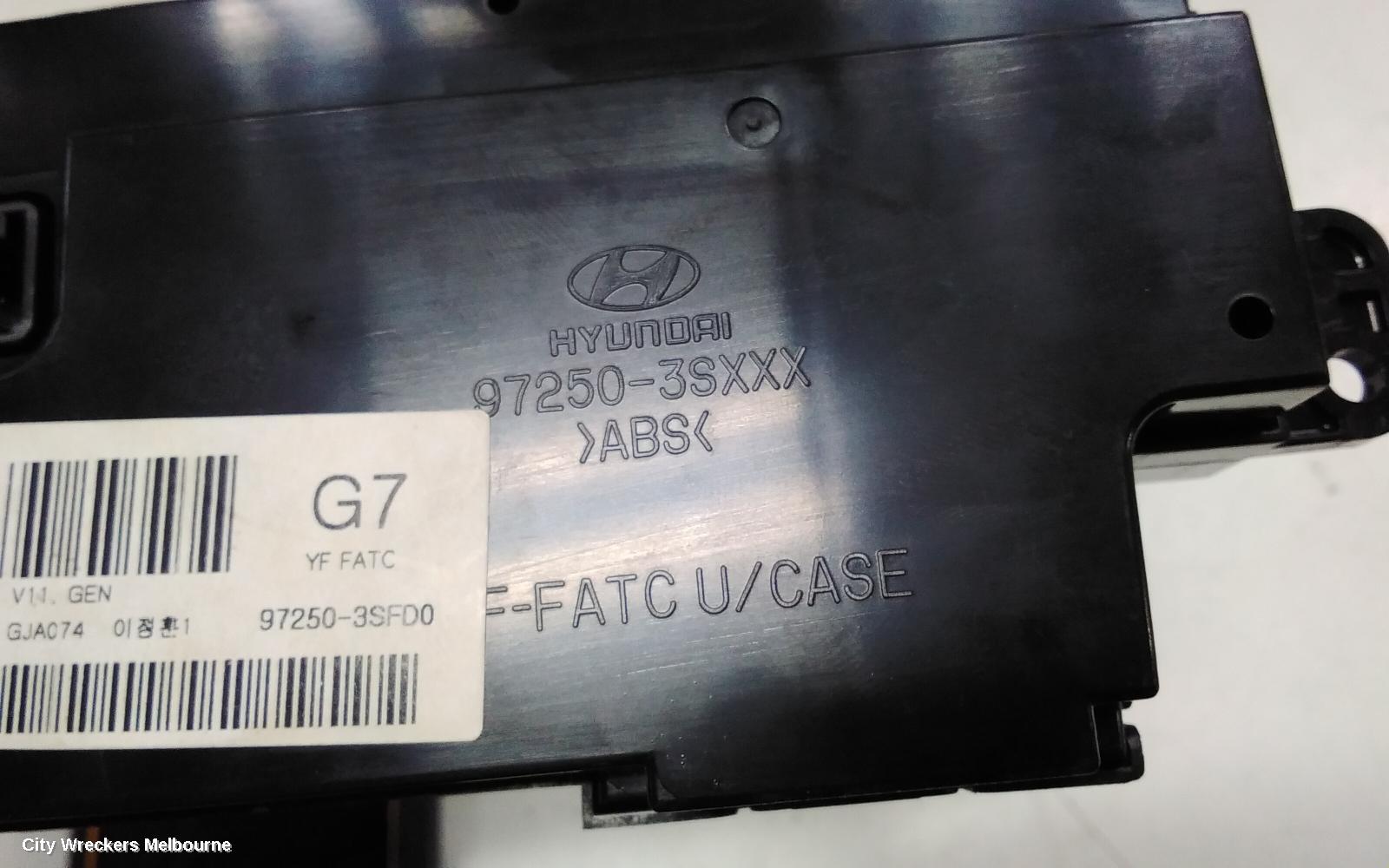 HYUNDAI I45 HEATER/AC CONTROLS, STANDARD TYPE, YF, 02/2010 - 04/2014