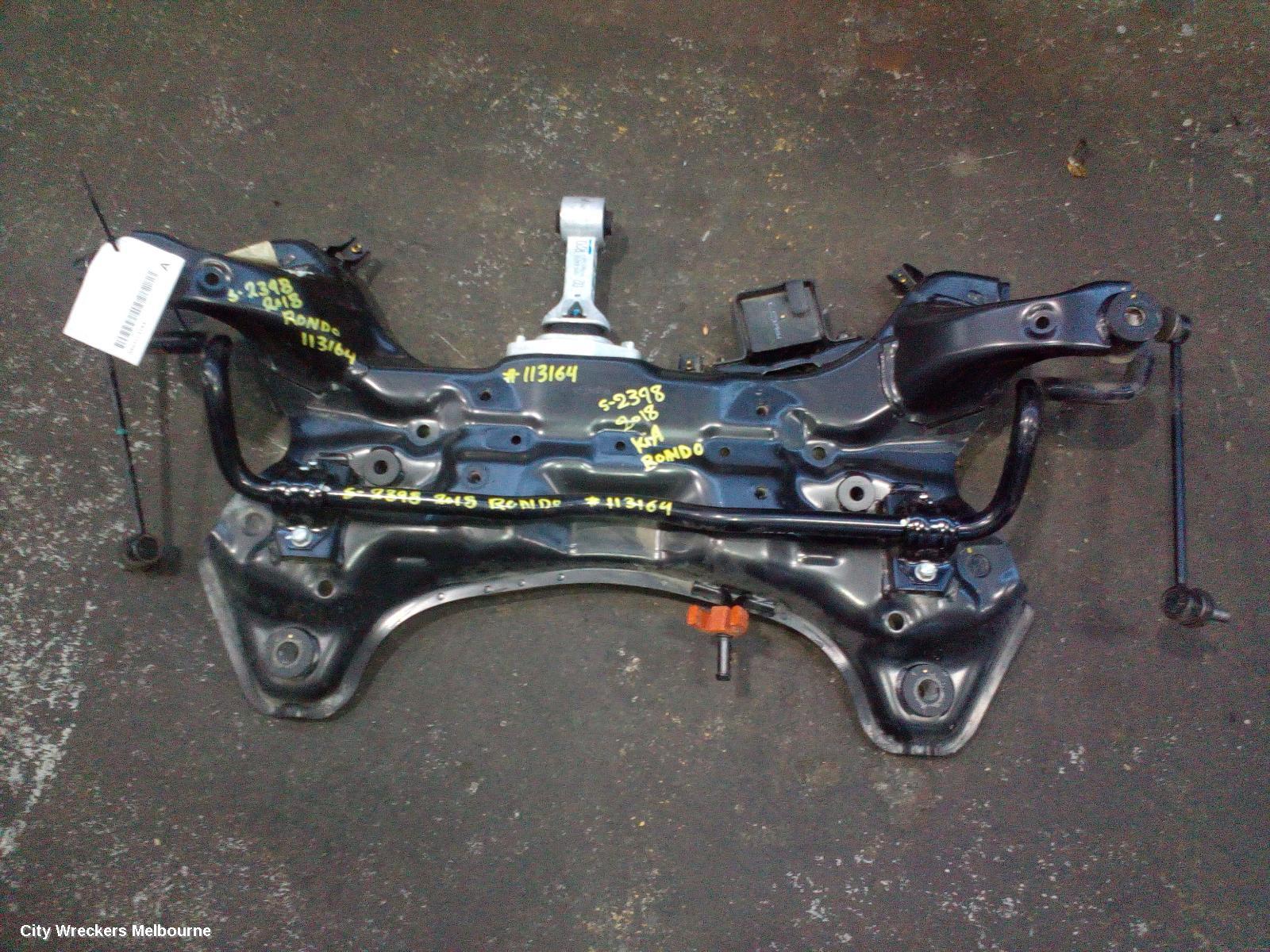 KIA RONDO FRT XMEMBER/CRADLE, RP, 06/2013 - 12/2018