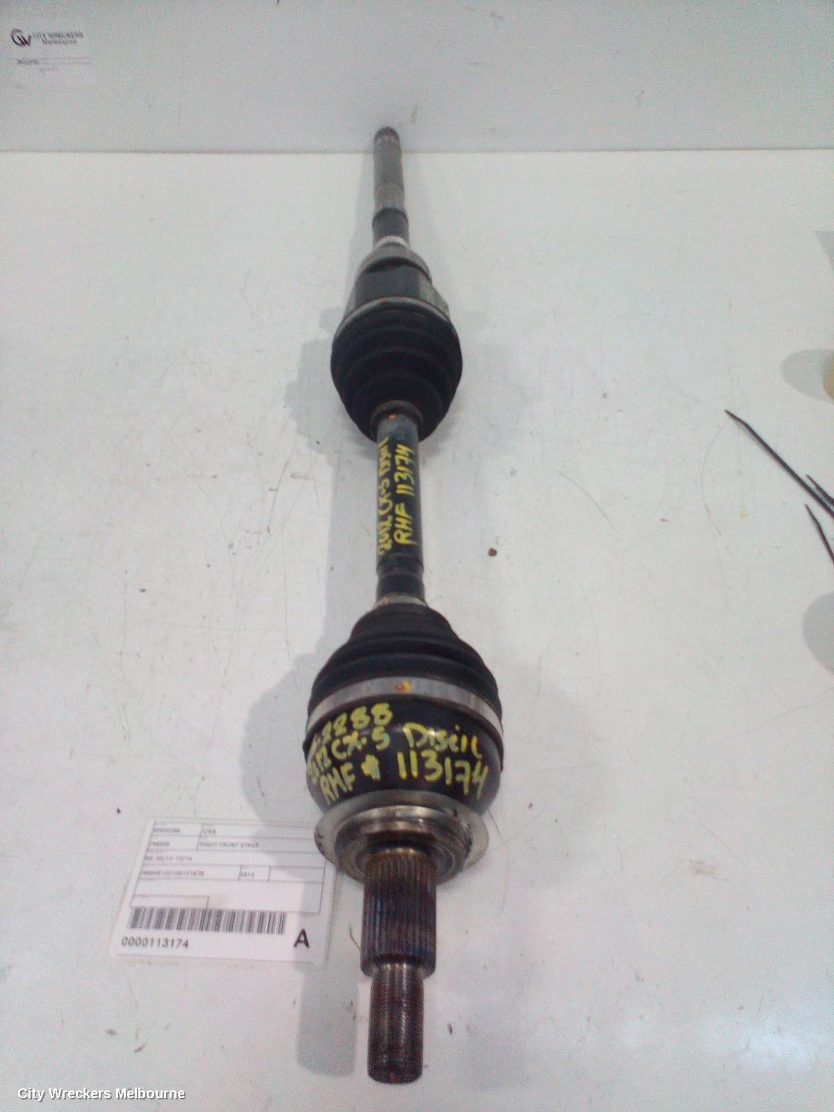 MAZDA CX5 RIGHT FRONT STRUT, KE, 02/2012 - 12/2016