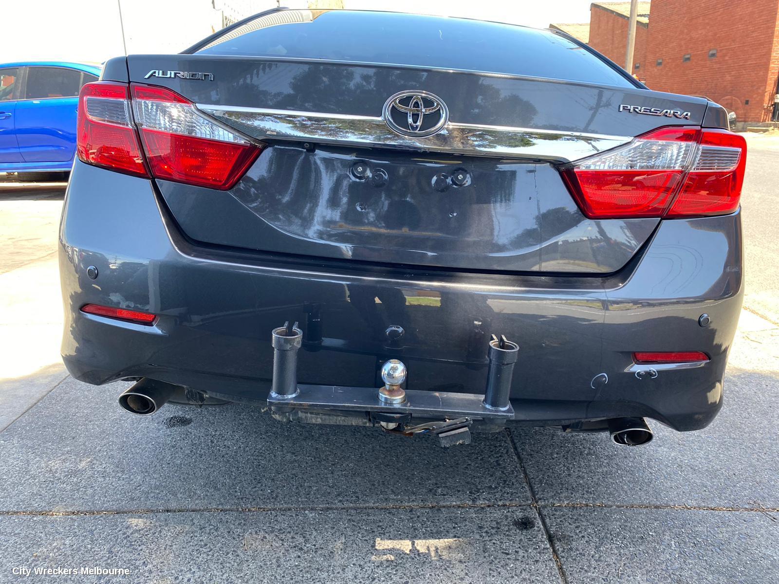 TOYOTA AURION LEFT FRONT DOOR, GSV50R, 02/2012 - 08/2017