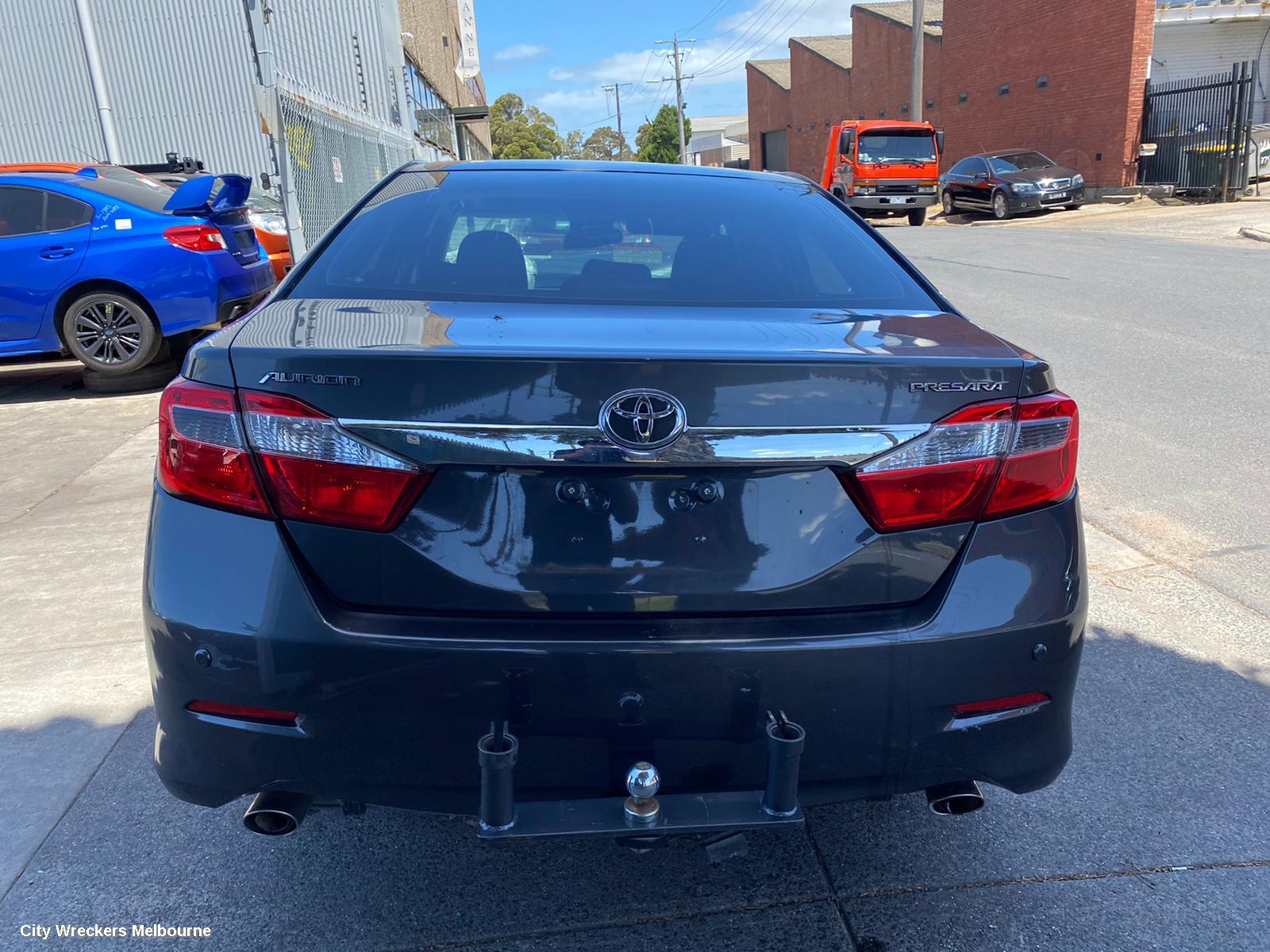 TOYOTA AURION LEFT TAILLIGHT, GSV50R, 02/2012 - 08/2017