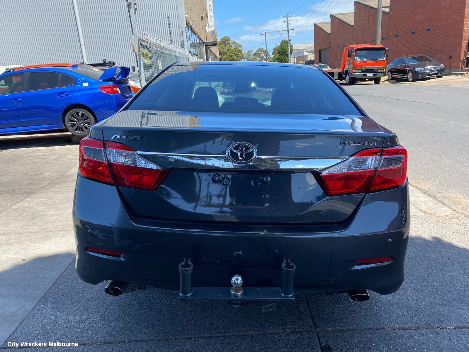 TOYOTA AURION LEFT TAILLIGHT, GSV50R, 02/2012 - 08/2017