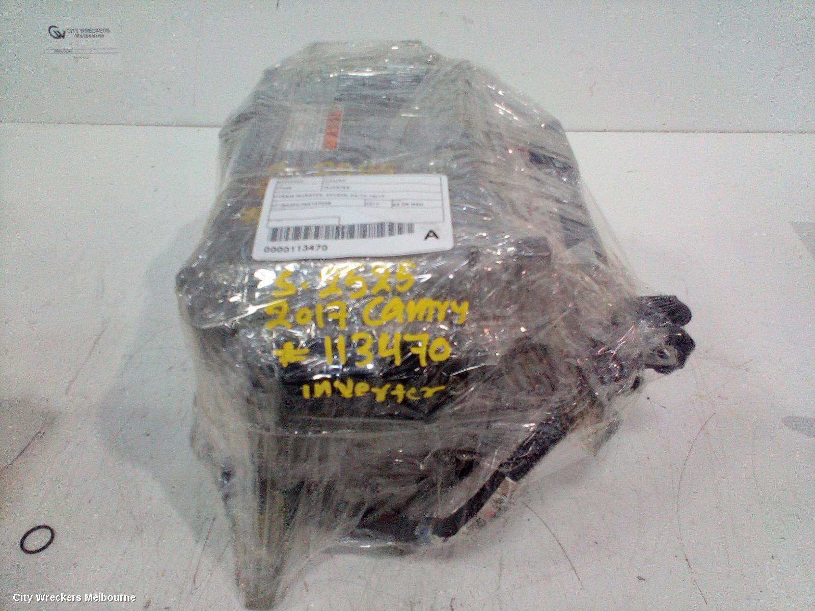 TOYOTA CAMRY INVERTER, HYBRID INVERTER, AVV50R, 03/2012 - 10/2017