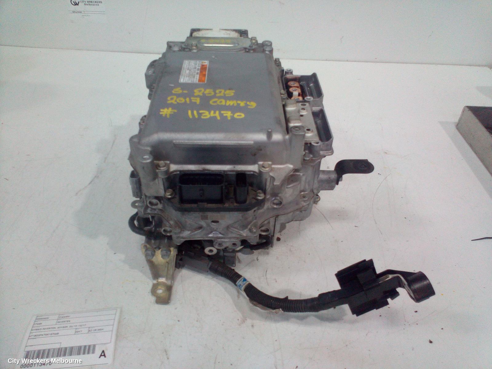 TOYOTA CAMRY INVERTER, HYBRID INVERTER, AVV50R, 03/2012 - 10/2017