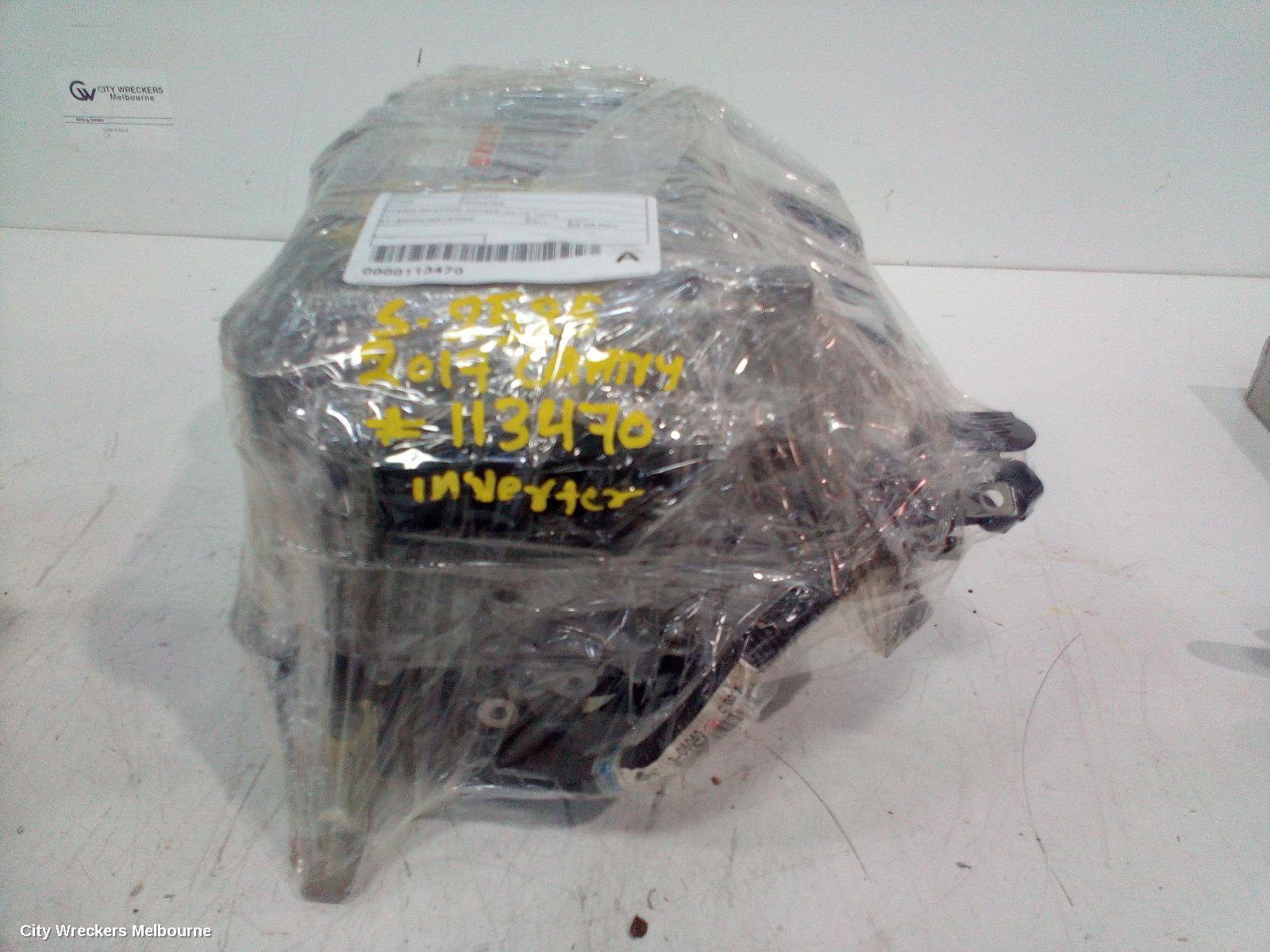 TOYOTA CAMRY INVERTER, HYBRID INVERTER, AVV50R, 03/2012 - 10/2017