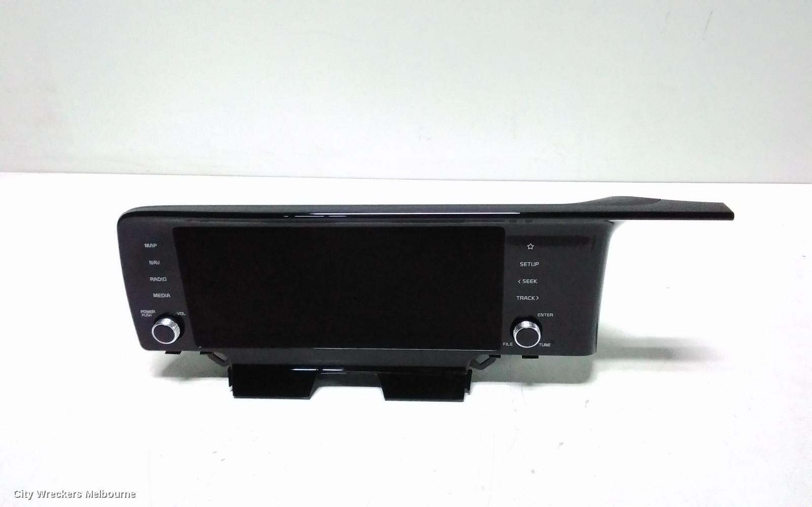 KIA SORENTO RADIO/CD/DVD/SAT/TV, HEAD UNIT & DISPLAY, 10.25IN, W/ SAT NAV TYPE, MQ4, 02/2020 - 09/2023