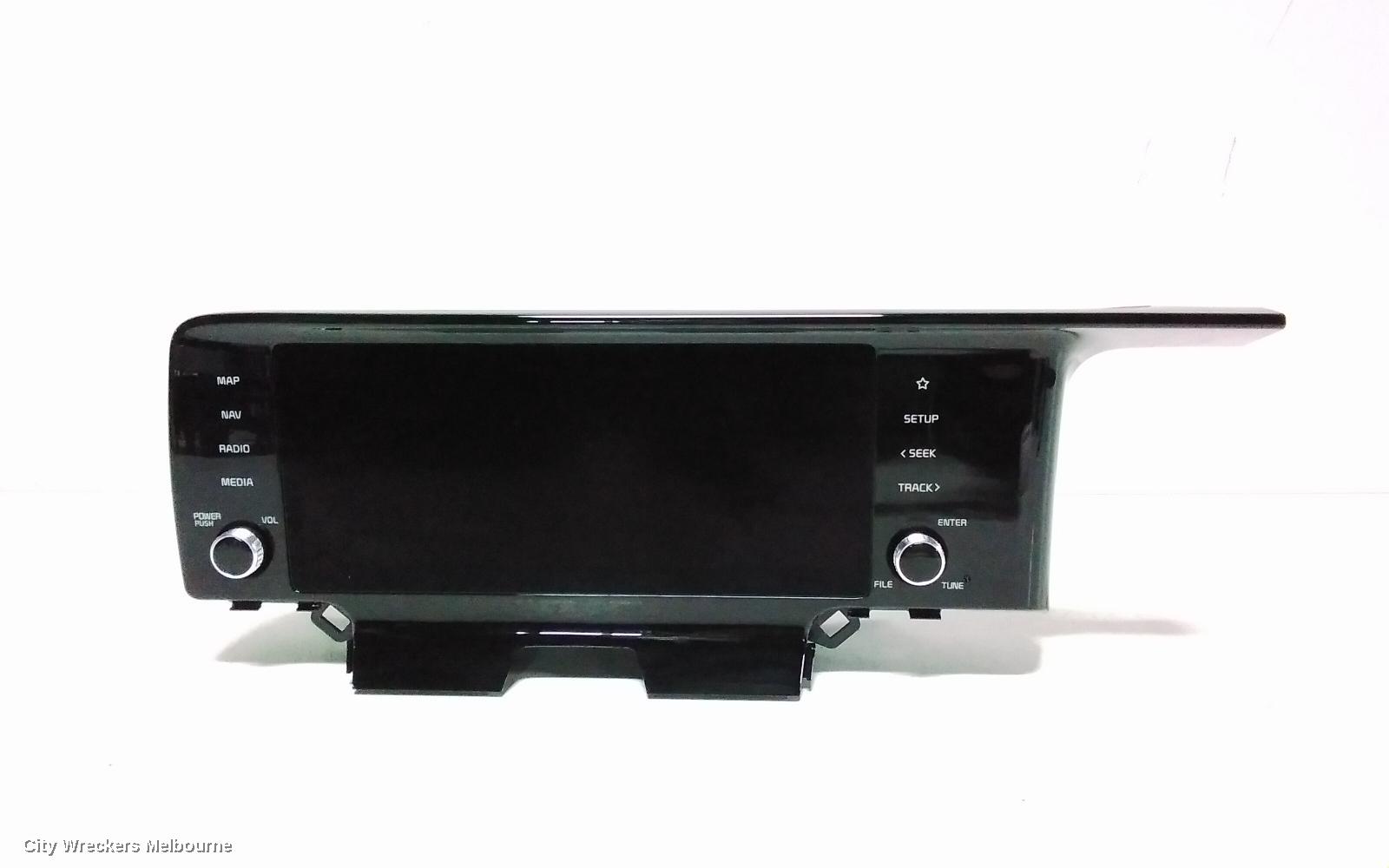 KIA SORENTO RADIO/CD/DVD/SAT/TV, HEAD UNIT & DISPLAY, 10.25IN, W/ SAT NAV TYPE, MQ4, 02/2020 - 09/2023