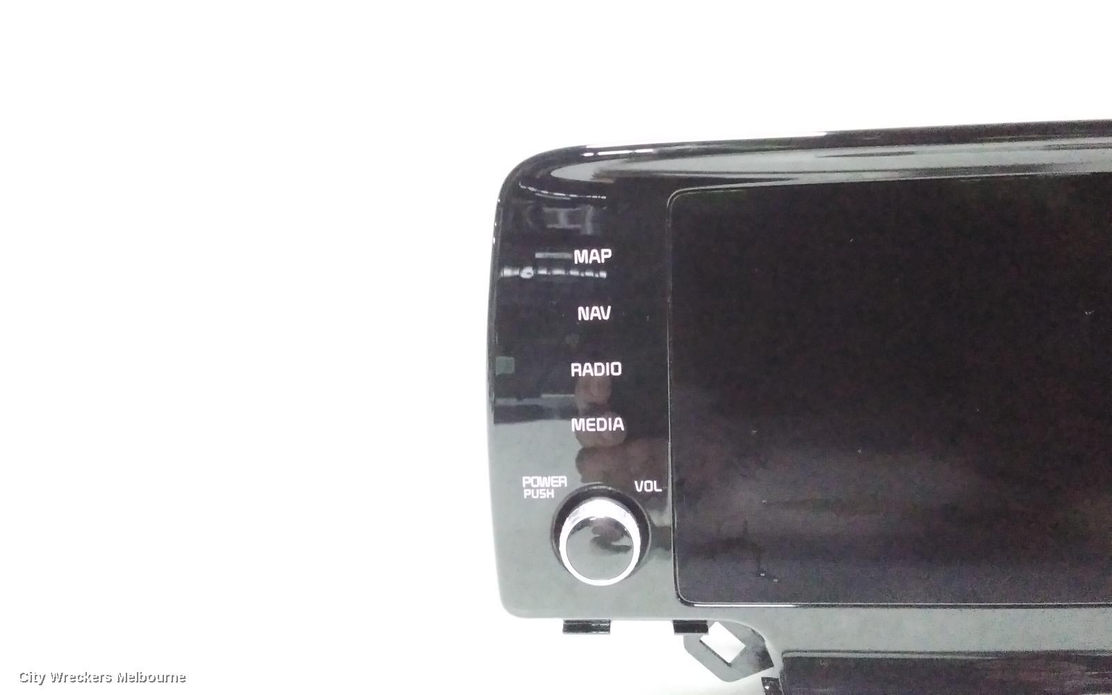 KIA SORENTO RADIO/CD/DVD/SAT/TV, HEAD UNIT & DISPLAY, 10.25IN, W/ SAT NAV TYPE, MQ4, 02/2020 - 09/2023