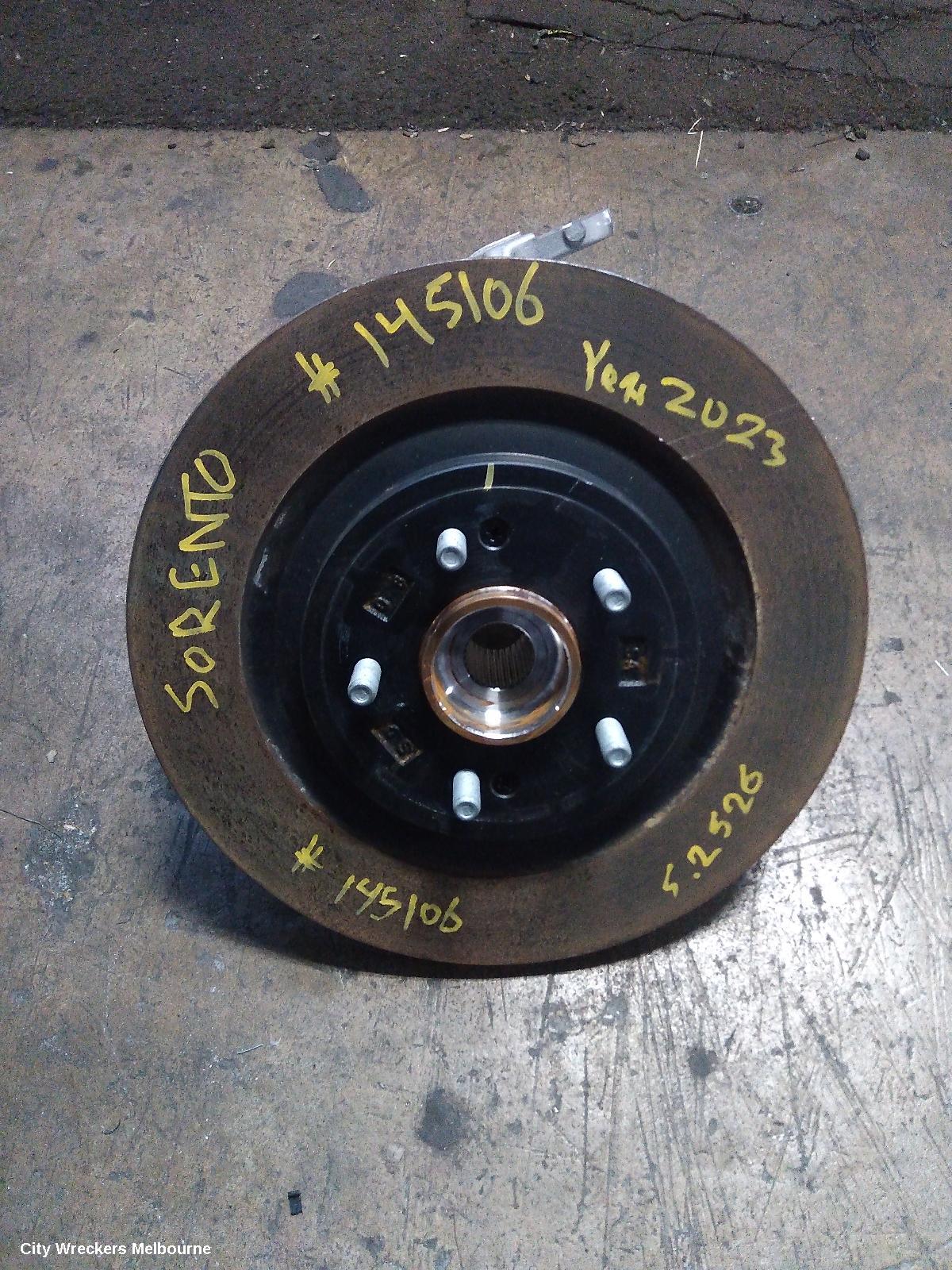 KIA SORENTO RIGHT REAR HUB ASSEMBLY, AWD, MQ4, 02/2020 ONWARDS