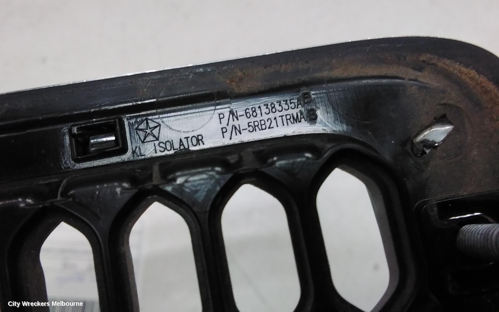 JEEP CHEROKEE GRILLE, RADIATOR GRILLE, KL, SPORT/LIMITED/LONGITUDE, CHROME, 02/2014 - 03/2018