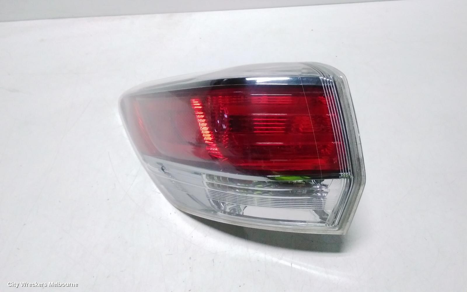 TOYOTA KLUGER LEFT TAILLIGHT, GSU50/GSU55, 12/2013 - 02/2021