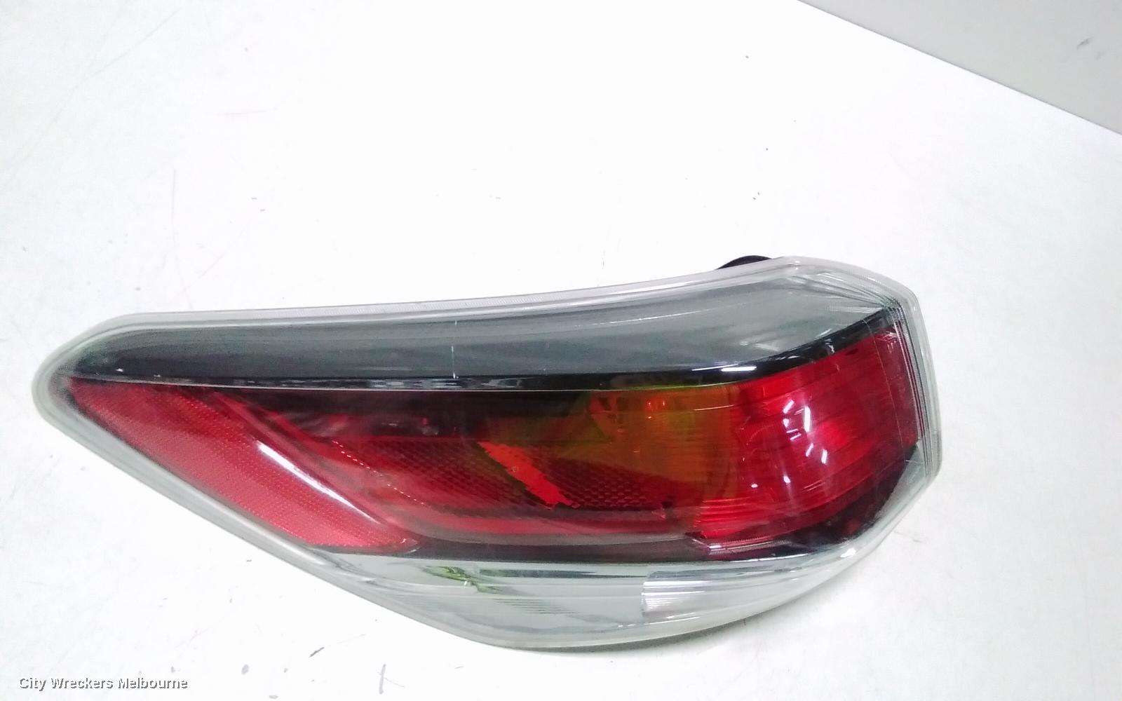 TOYOTA KLUGER LEFT TAILLIGHT, GSU50/GSU55, 12/2013 - 02/2021