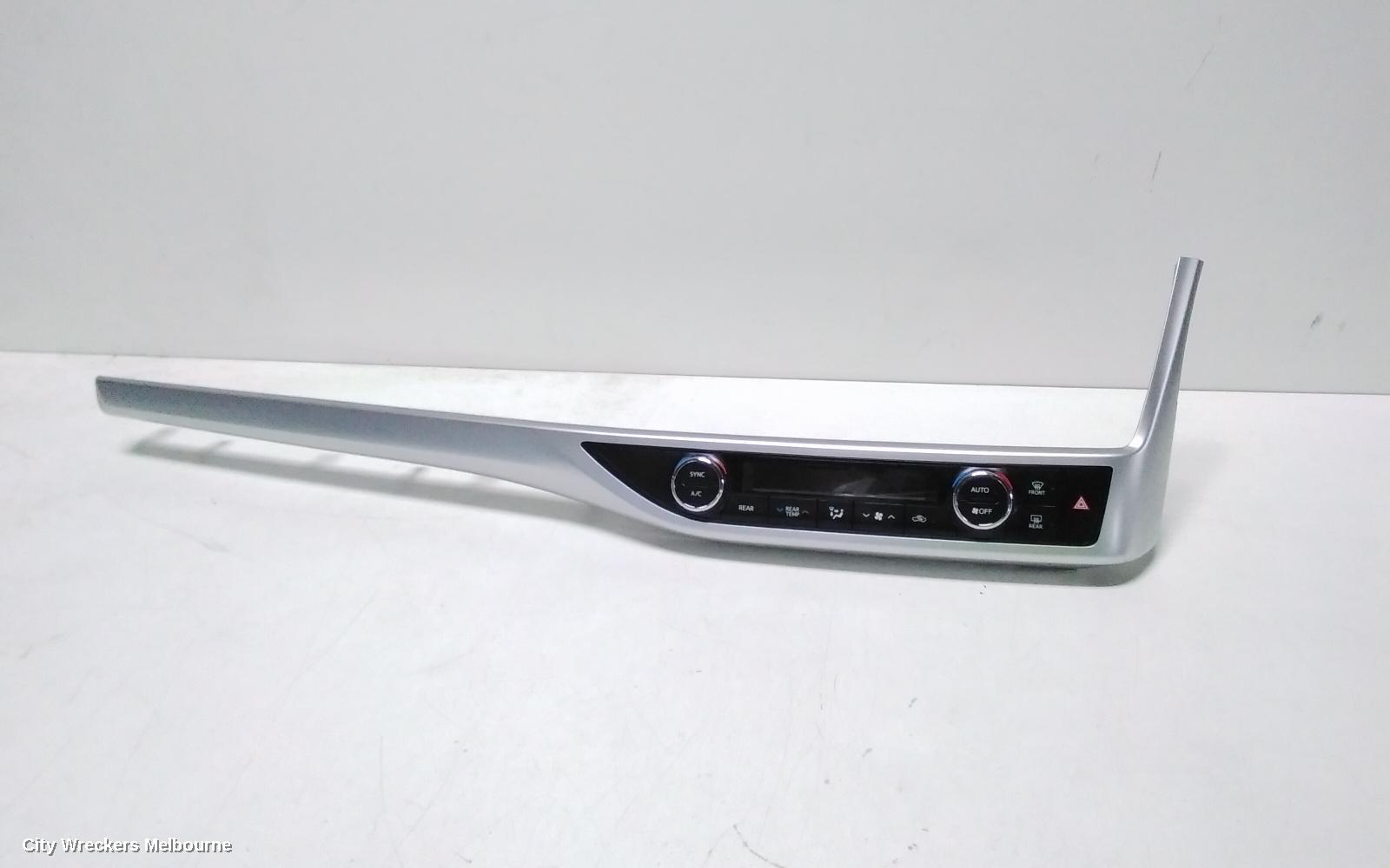 TOYOTA KLUGER HEATER/AC CONTROLS, GSU50/GSU55, CLIMATE CONTROL TYPE (FRONT), 12/2013 - 02/2021