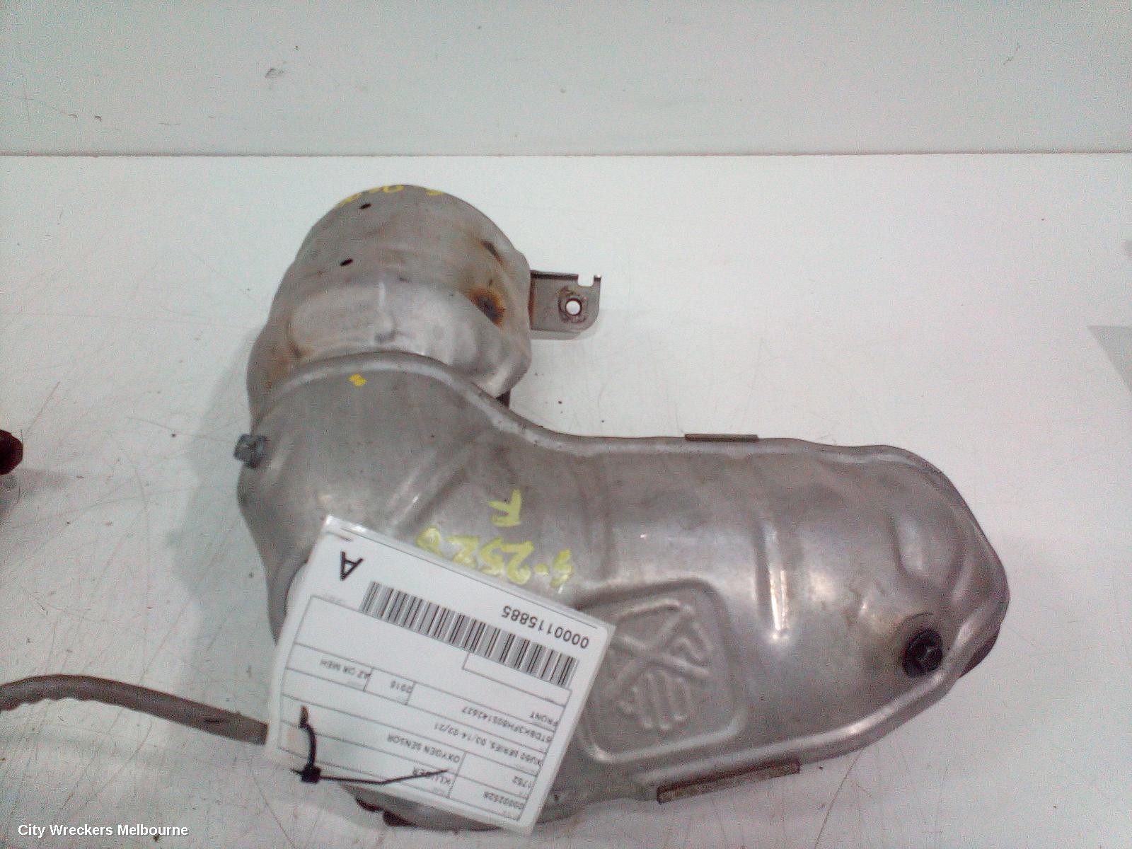 TOYOTA KLUGER CATALYTIC CONVERTER, MANIFOLD-CAT TYPE, 3.5, PETROL, FRONT, GSU50/GSU55, 12/2013 - 10/2016