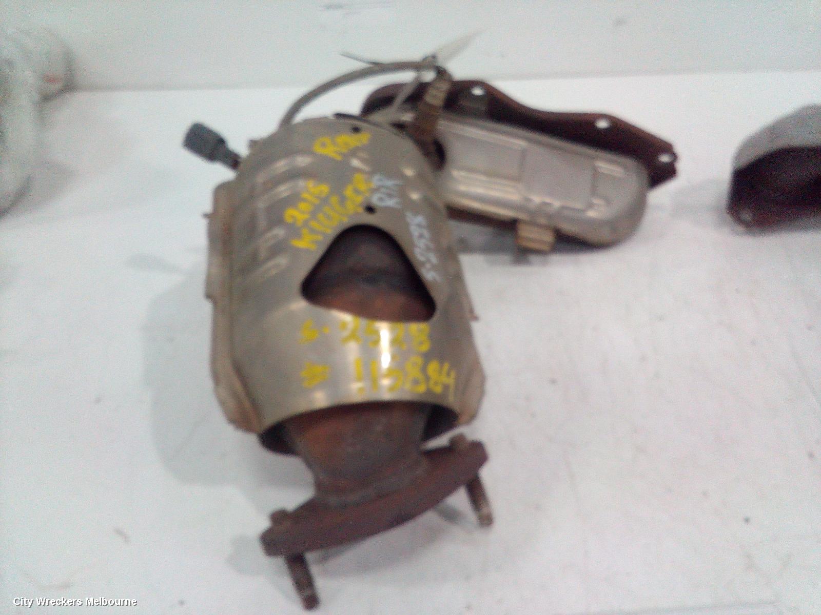 TOYOTA KLUGER CATALYTIC CONVERTER, MANIFOLD-CAT TYPE, 3.5, PETROL, REAR, GSU50/GSU55, 12/2013 - 10/2016