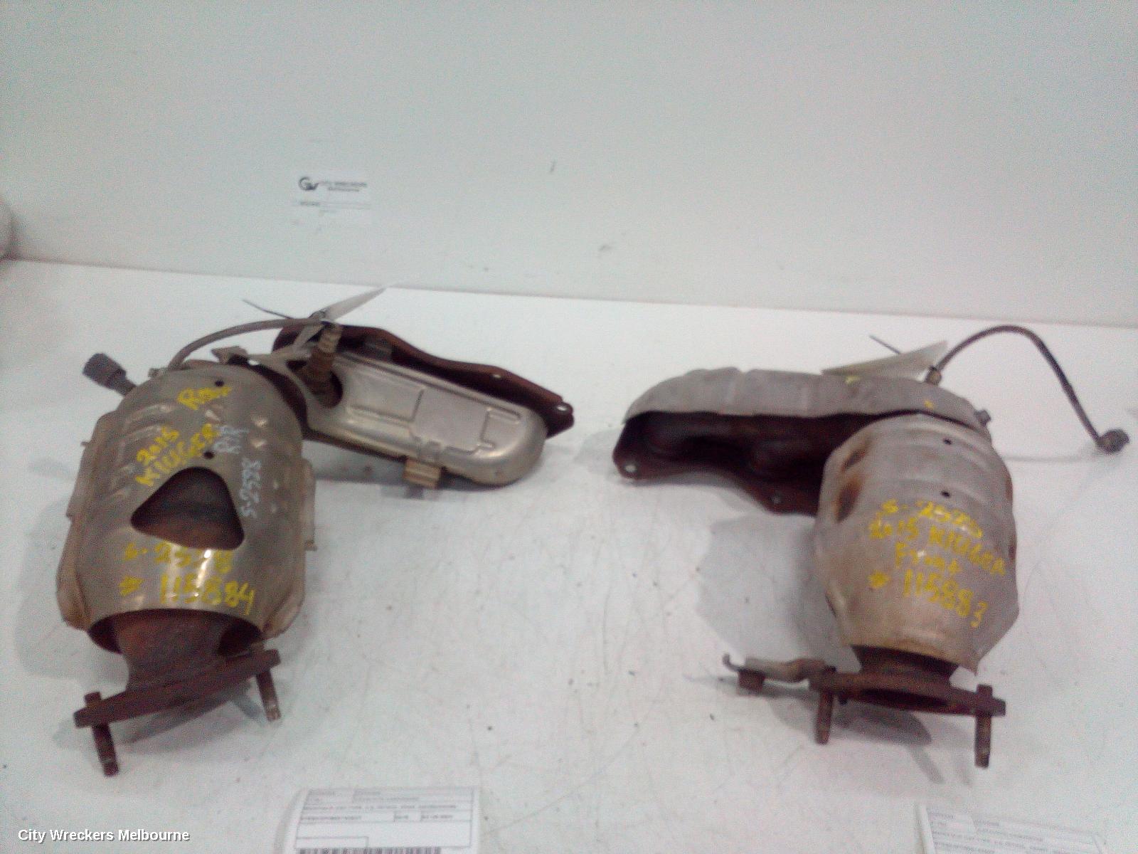 TOYOTA KLUGER CATALYTIC CONVERTER, MANIFOLD-CAT TYPE, 3.5, PETROL, REAR, GSU50/GSU55, 12/2013 - 10/2016