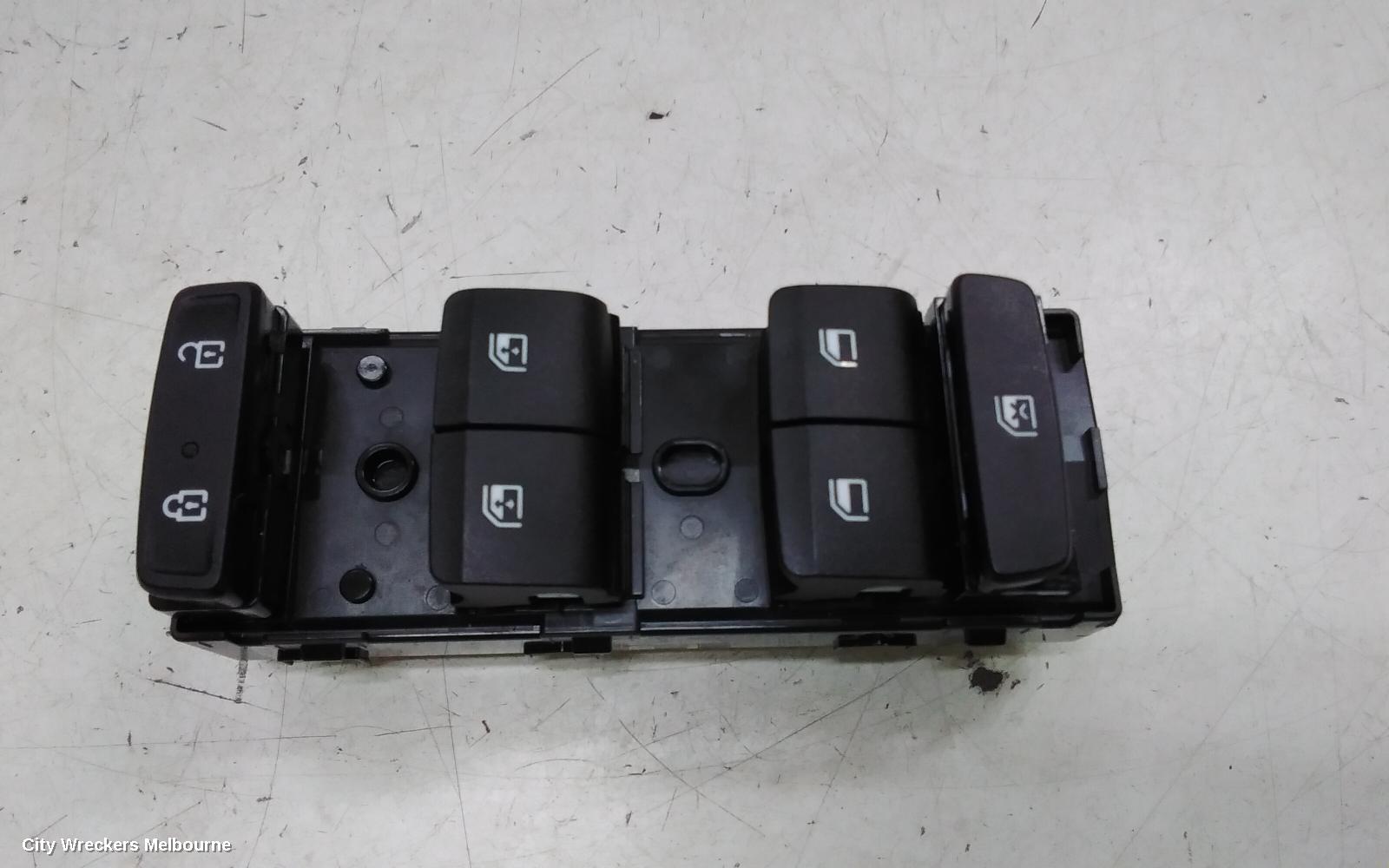 HYUNDAI TUCSON PWR DR WIND SWITCH, RH FRONT (MASTER SWITCH), W/ POWER FOLD, NX4, 02/2021 - 01/2024