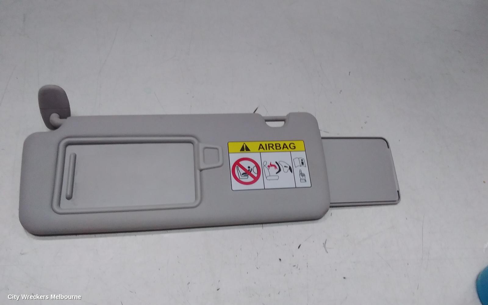 HYUNDAI TUCSON SUNVISOR, NX4, LH SIDE, GREY, 02/2021 - 01/2024