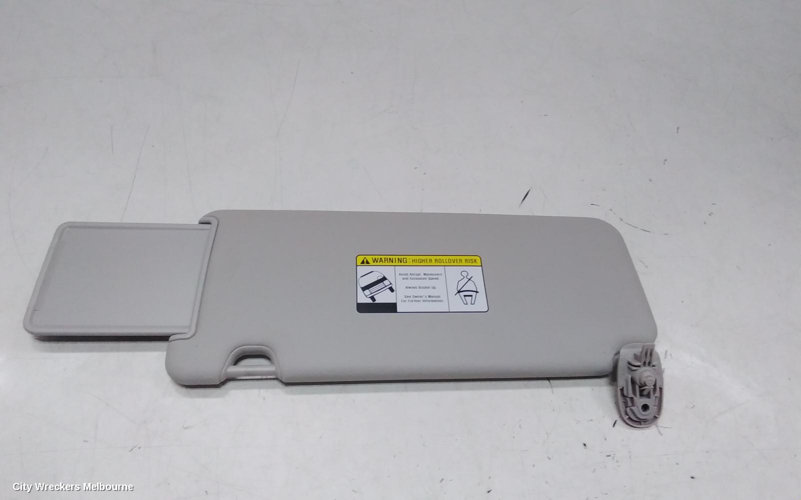 HYUNDAI TUCSON SUNVISOR, NX4, RH SIDE, GREY, 02/2021 - 01/2024