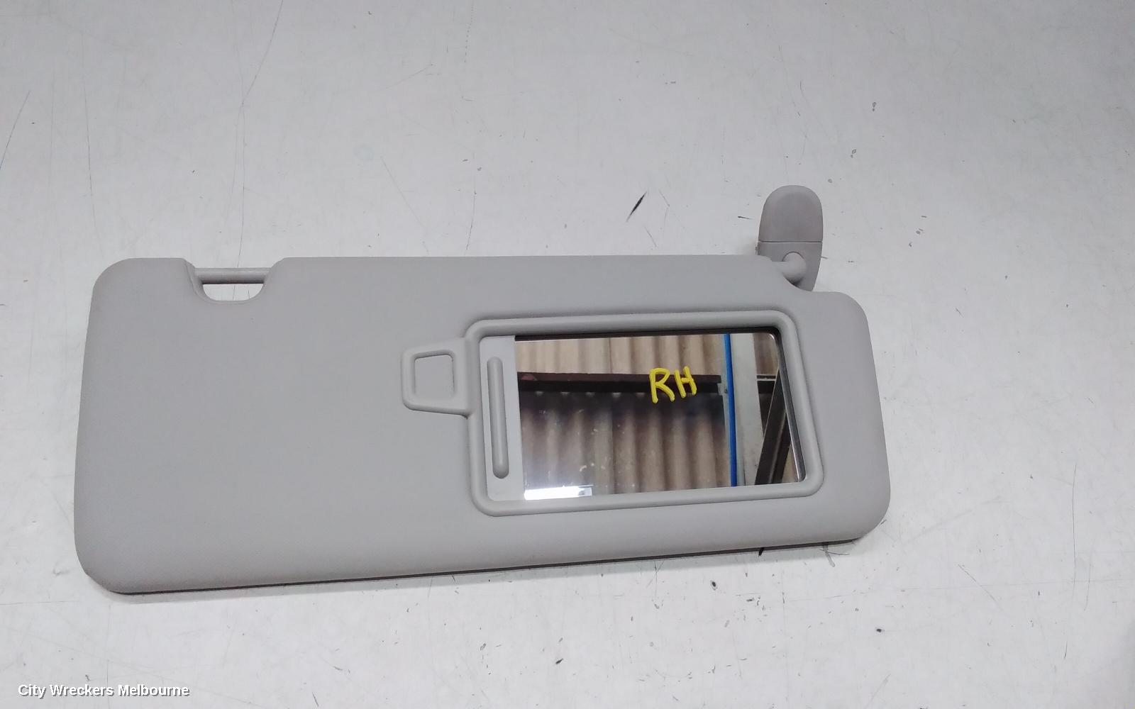 HYUNDAI TUCSON SUNVISOR, NX4, RH SIDE, GREY, 02/2021 - 01/2024