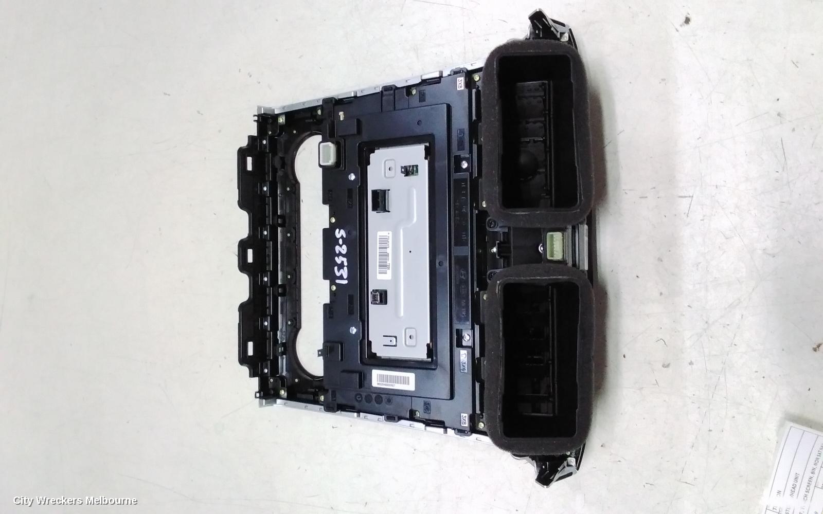 HYUNDAI TUCSON RADIO/CD/DVD/SAT/TV, FRONT DISPLAY UNIT, TOUCH SCREEN, 8IN, NON SAT NAV TYPE, NX4, 02/2021 ONWARDS