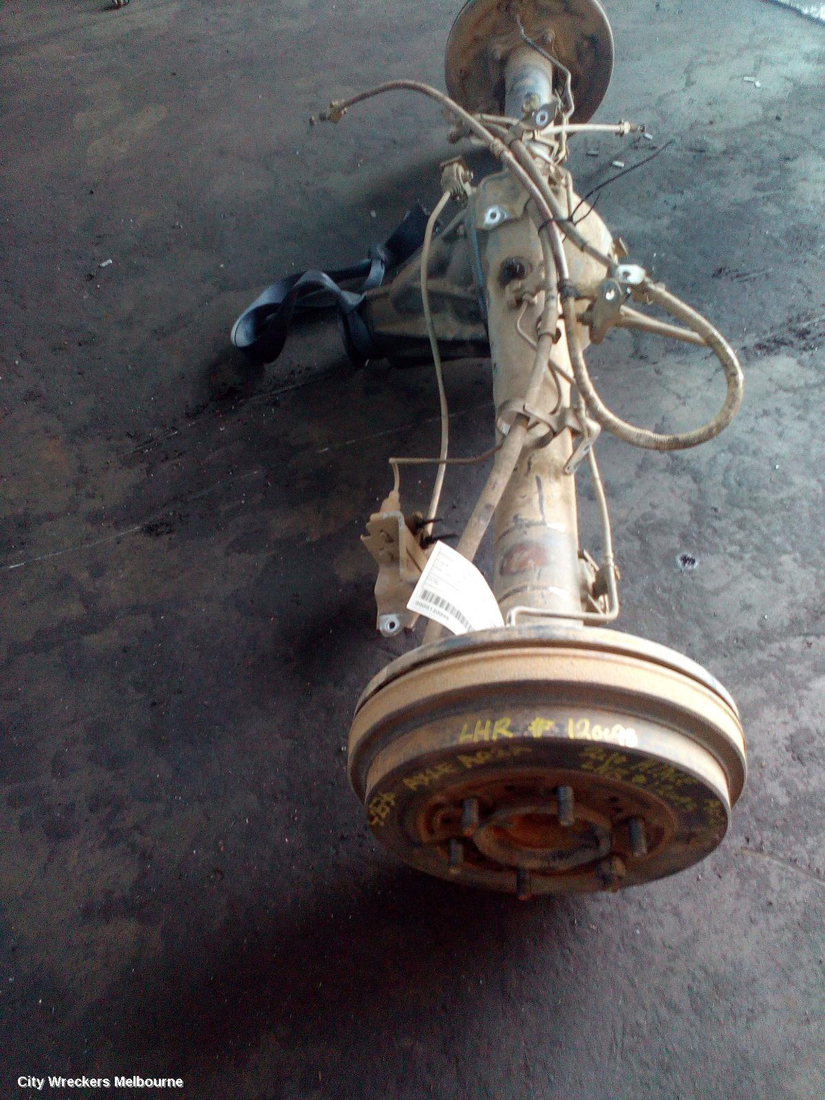 TOYOTA HIACE REAR DIFF ASSEMBLY, DIESEL, KDH, LWB, 4.1 RATIO (A02A CODE), NON ABS TYPE, 03/2005 - 04/2019