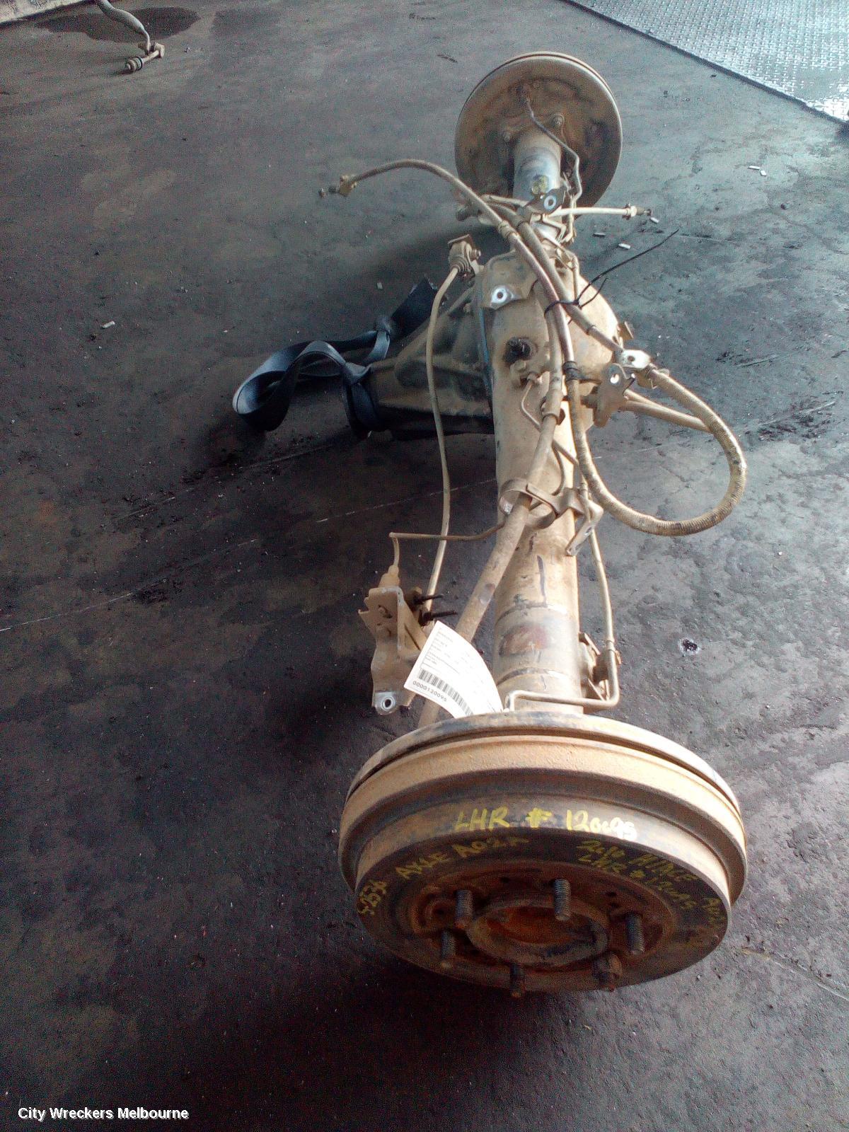 TOYOTA HIACE REAR DIFF ASSEMBLY, DIESEL, KDH, LWB, 4.1 RATIO (A02A CODE), NON ABS TYPE, 03/2005 - 04/2019