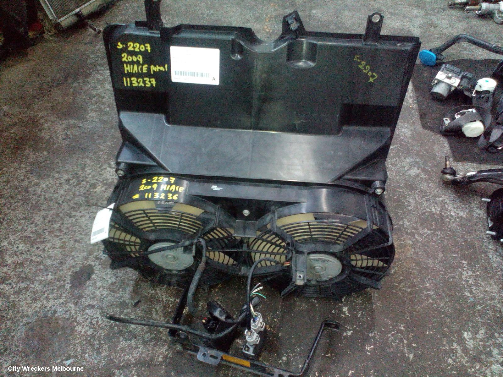TOYOTA HIACE FAN SHROUD, TRH/KDH 03/2005 - 04/2019