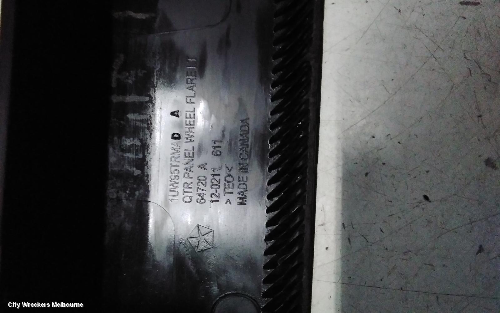 JEEP CHEROKEE WHEEL ARCH FLARE, KL, LH REAR, 06/2014 - 11/2022