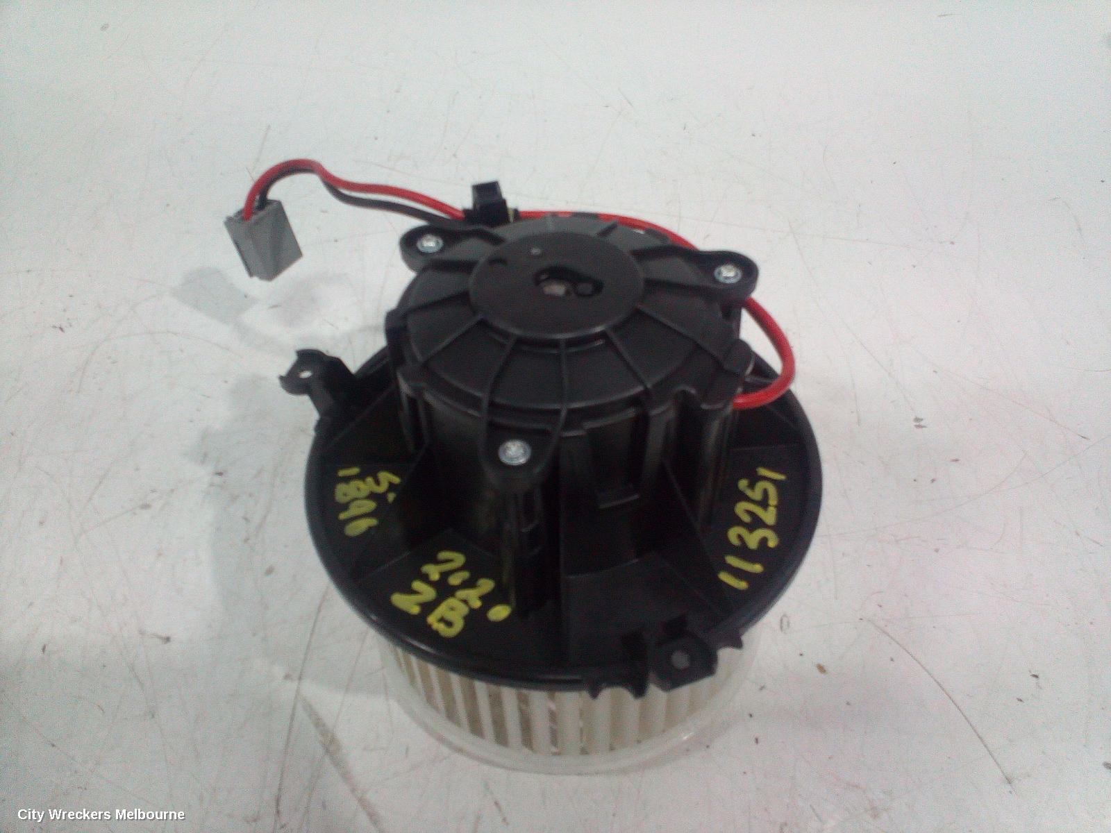 HOLDEN COMMODORE HEATER FAN MOTOR, ZB, 10/2017 - 12/2020