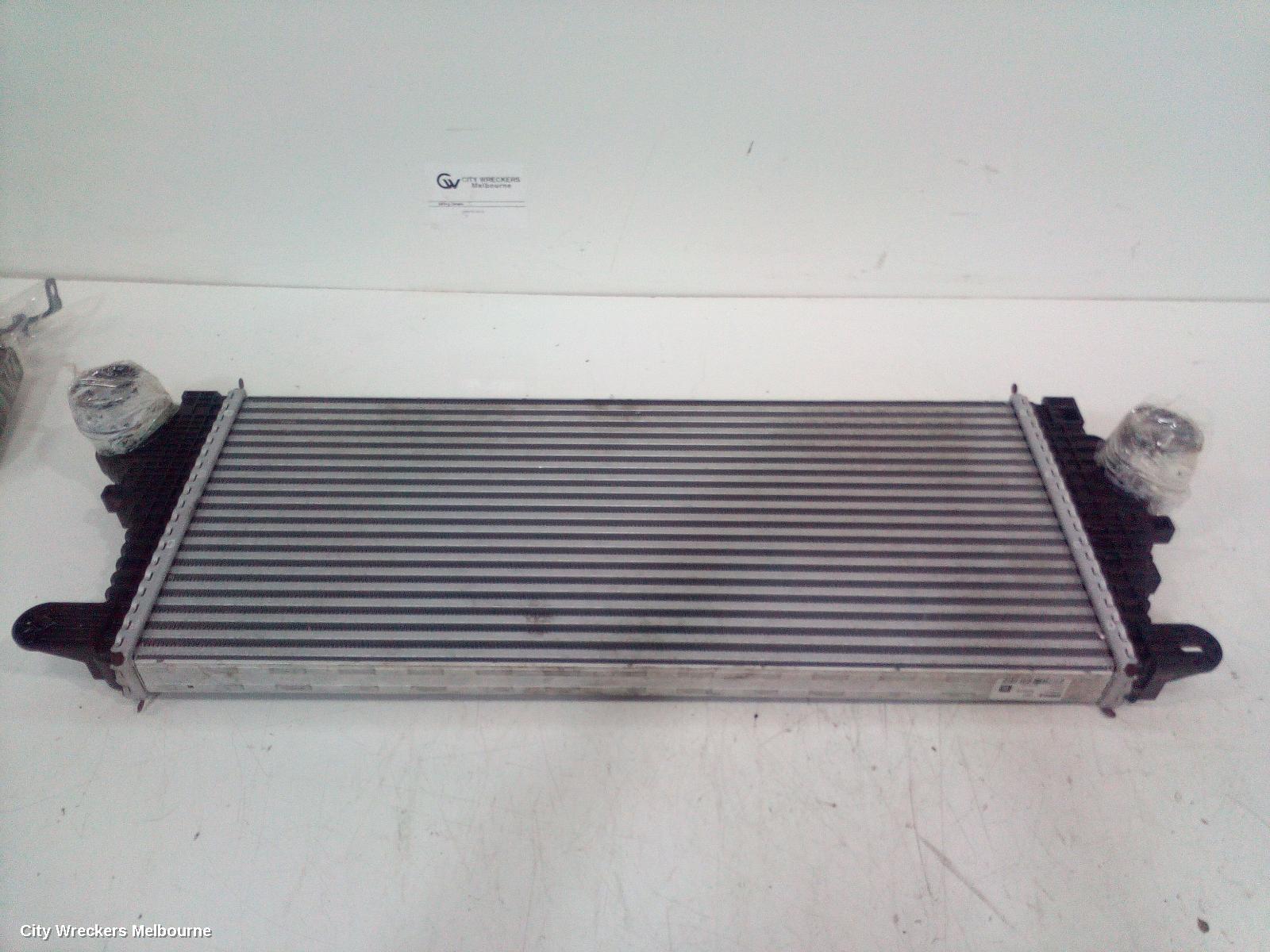 HOLDEN COMMODORE INTERCOOLER, PETROL, 2.0, ZB, 10/2017 - 12/2020