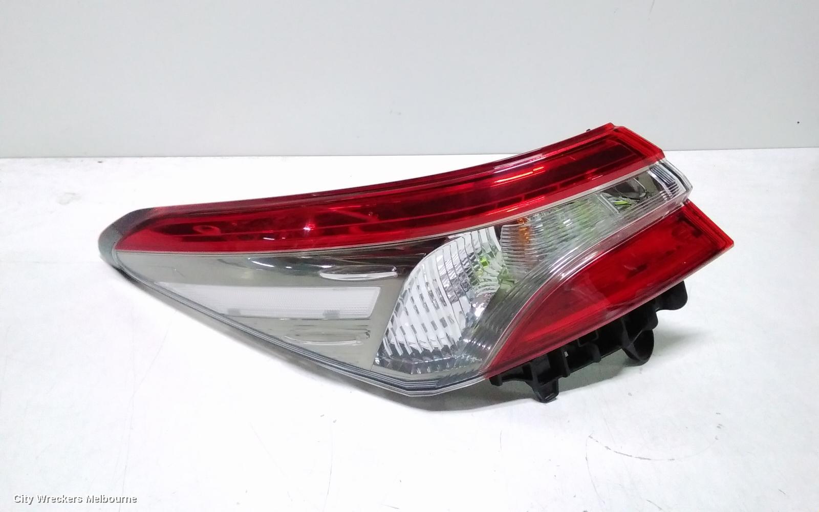 TOYOTA CAMRY LEFT TAILLIGHT, XV70, IN BODY, NON LED TYPE, 09/2017 - 01/2021