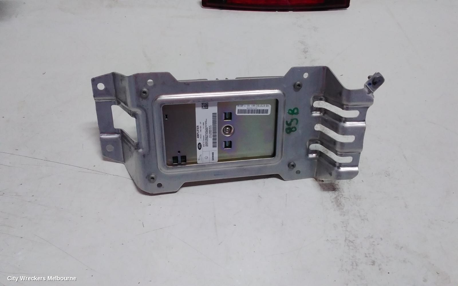 LAND ROVER DISCOVERY SPORT RADIO/CD/DVD/SAT/TV, AMPLIFIER, 380 WATT, L550, 01/2015 - 06/2019